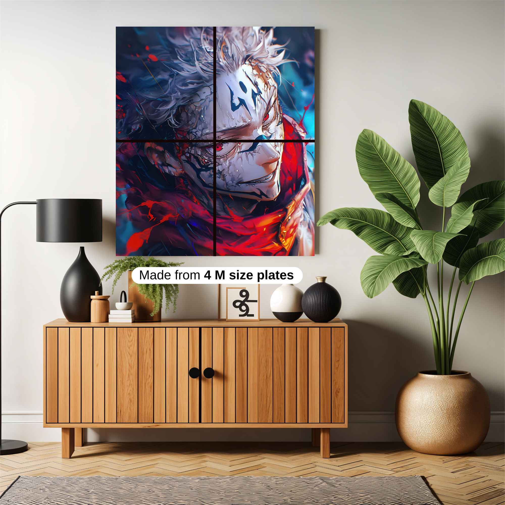 Sukuna Sinister Safe Wall Magnetic / M