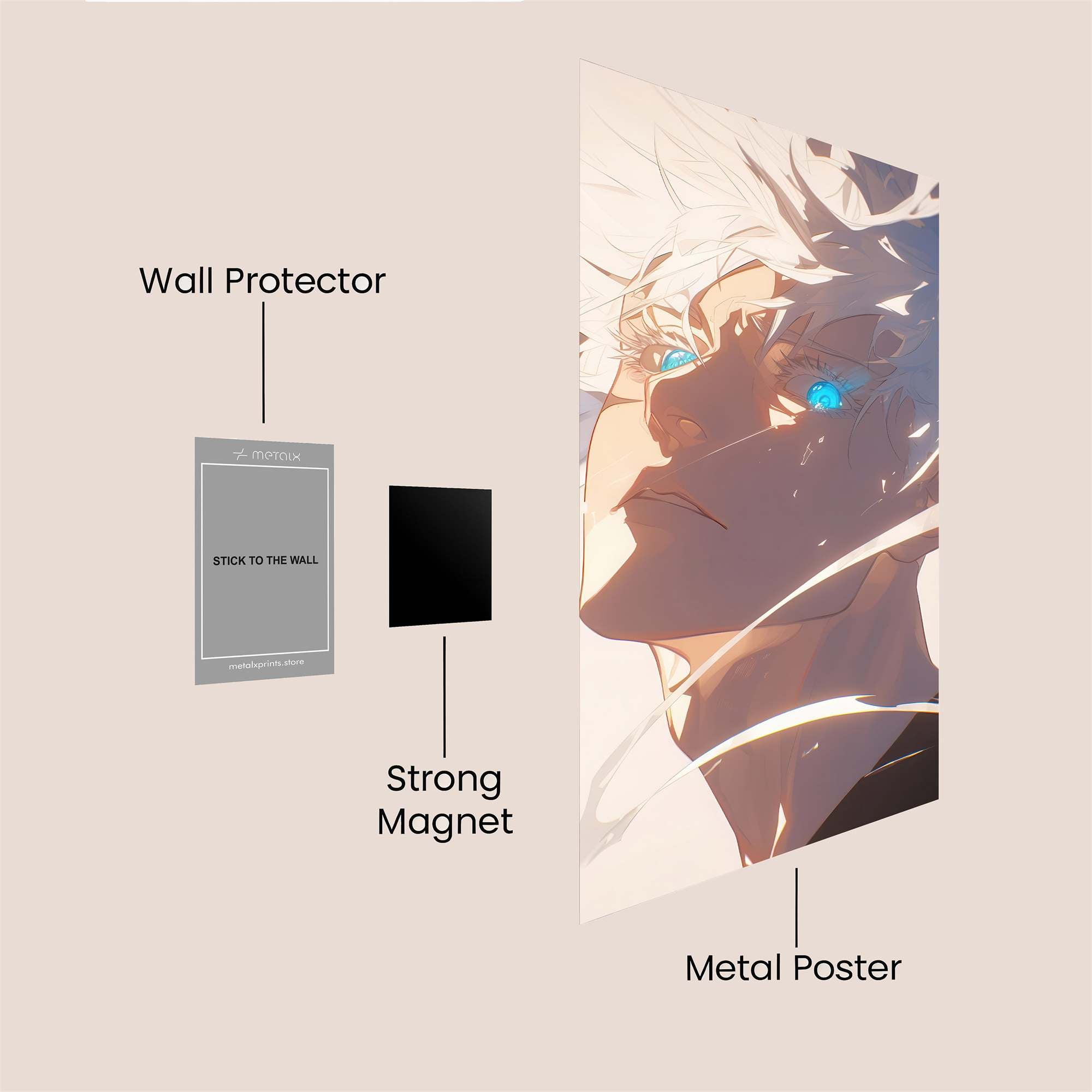 Satoru Serene Safe Wall Magnetic / M