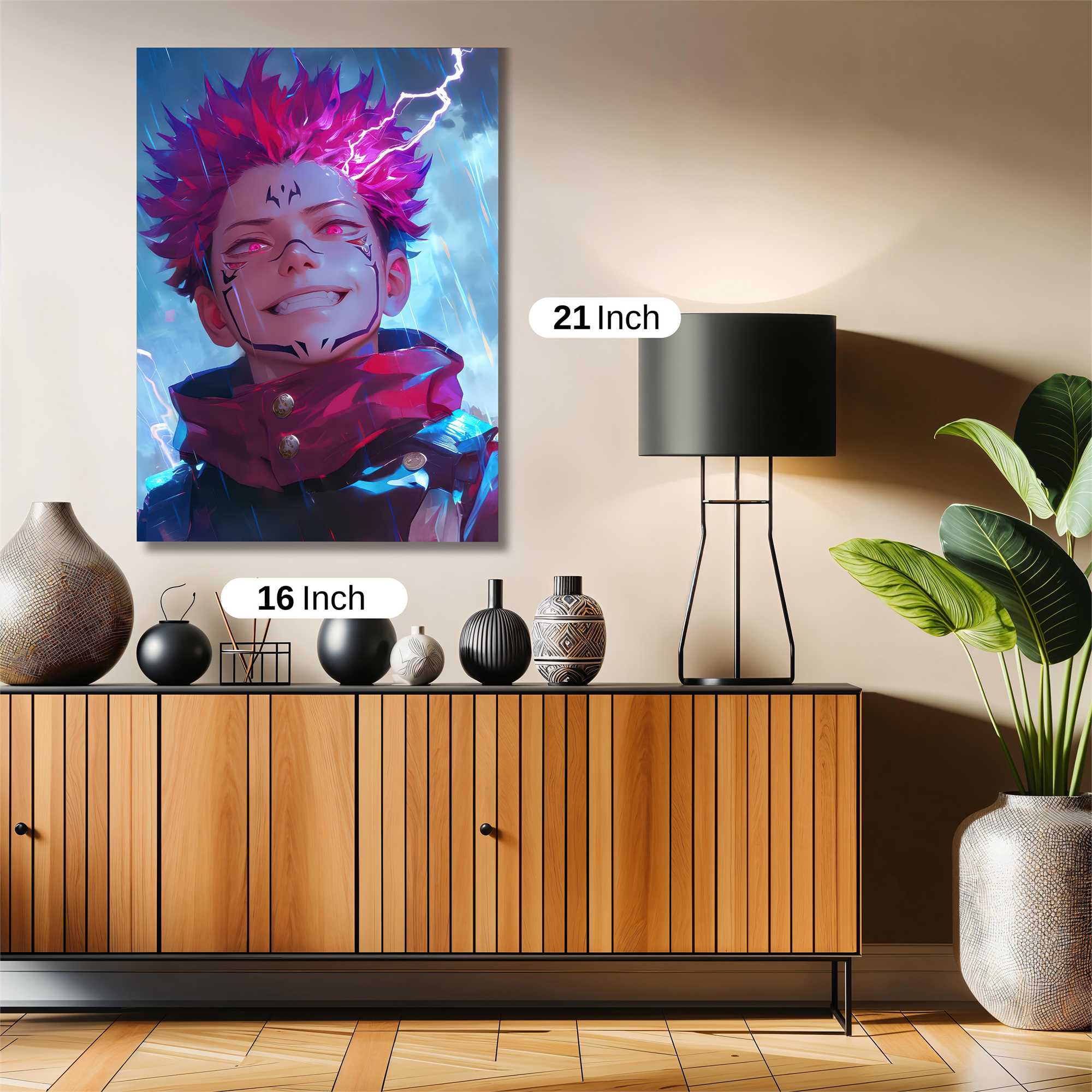 Jujutsu Thunder Safe Wall Magnetic / M