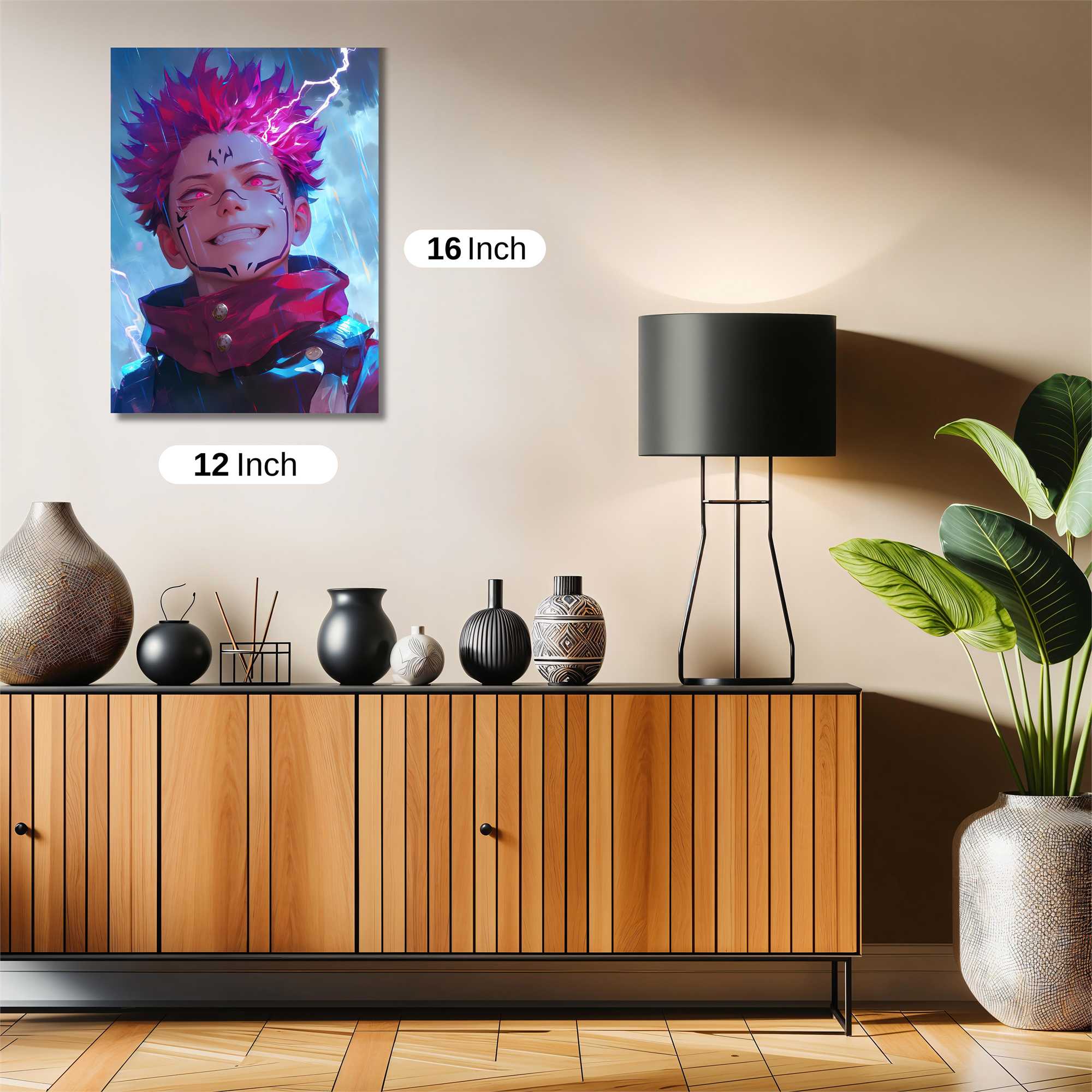 Jujutsu Thunder Safe Wall Magnetic / M