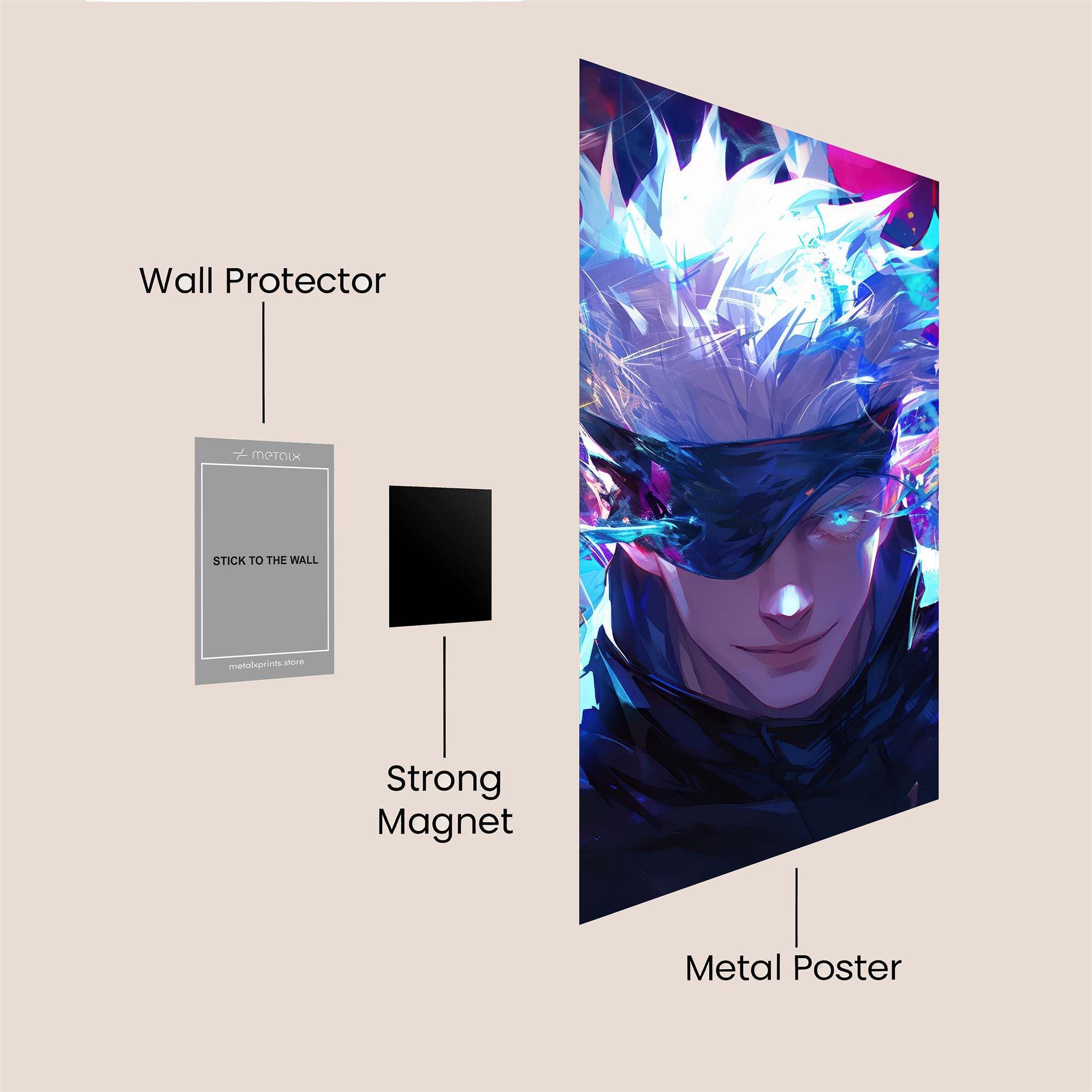 Satoru Radiant Safe Wall Magnetic / M