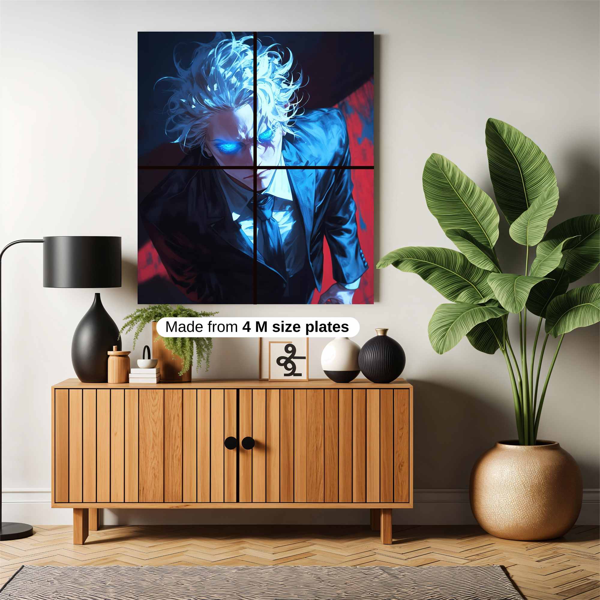 Glowering Resolve Safe Wall Magnetic / M