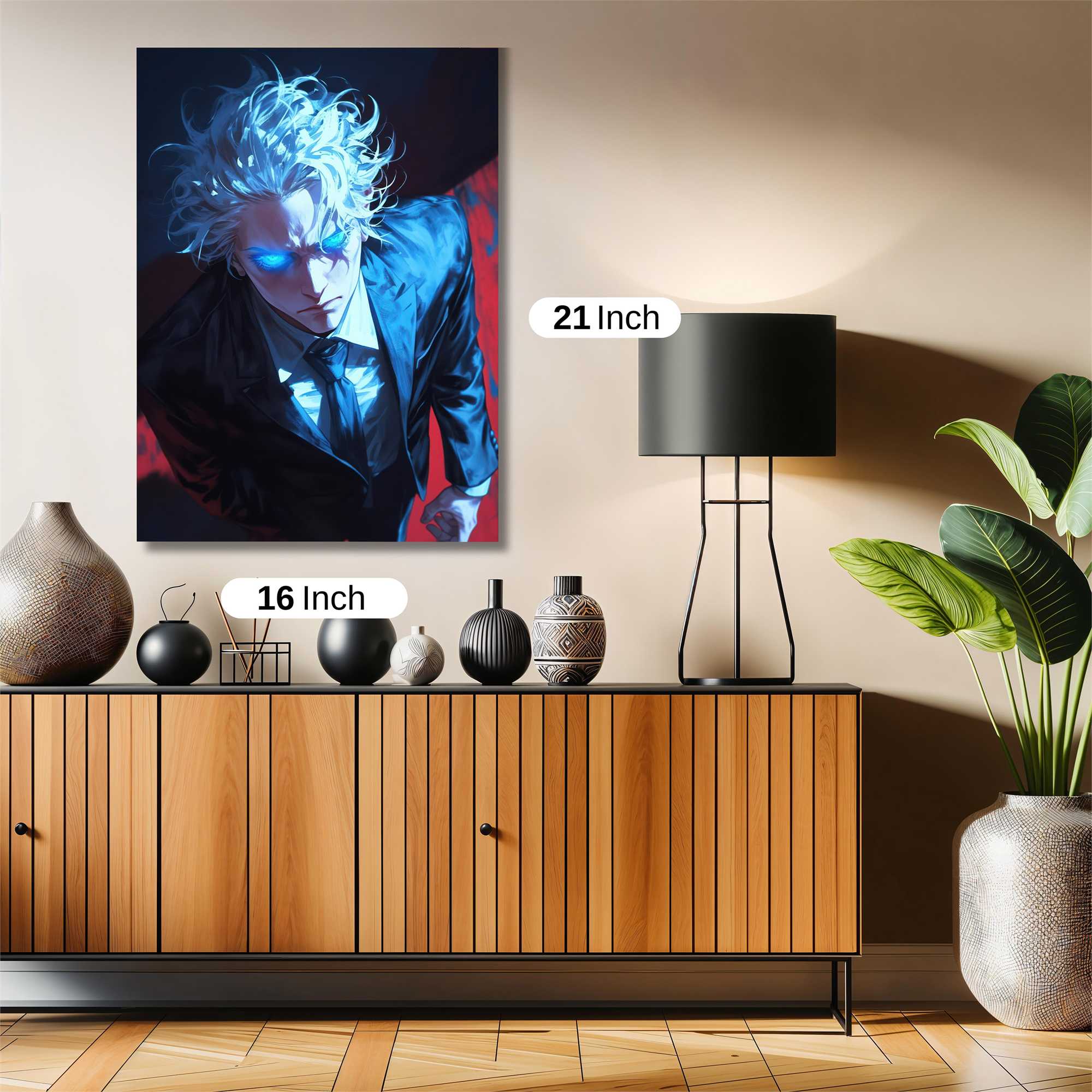 Glowering Resolve Safe Wall Magnetic / M