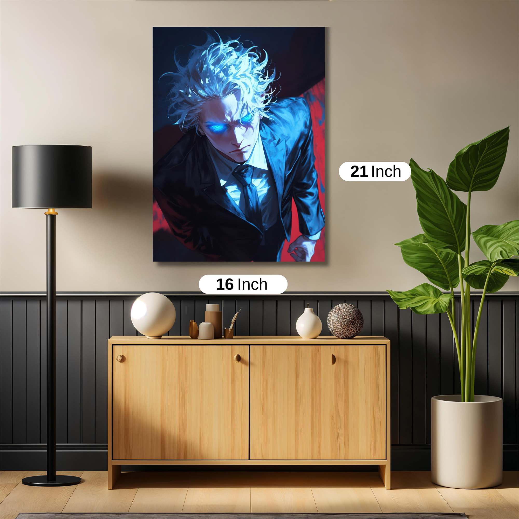 Glowering Resolve Safe Wall Magnetic / M