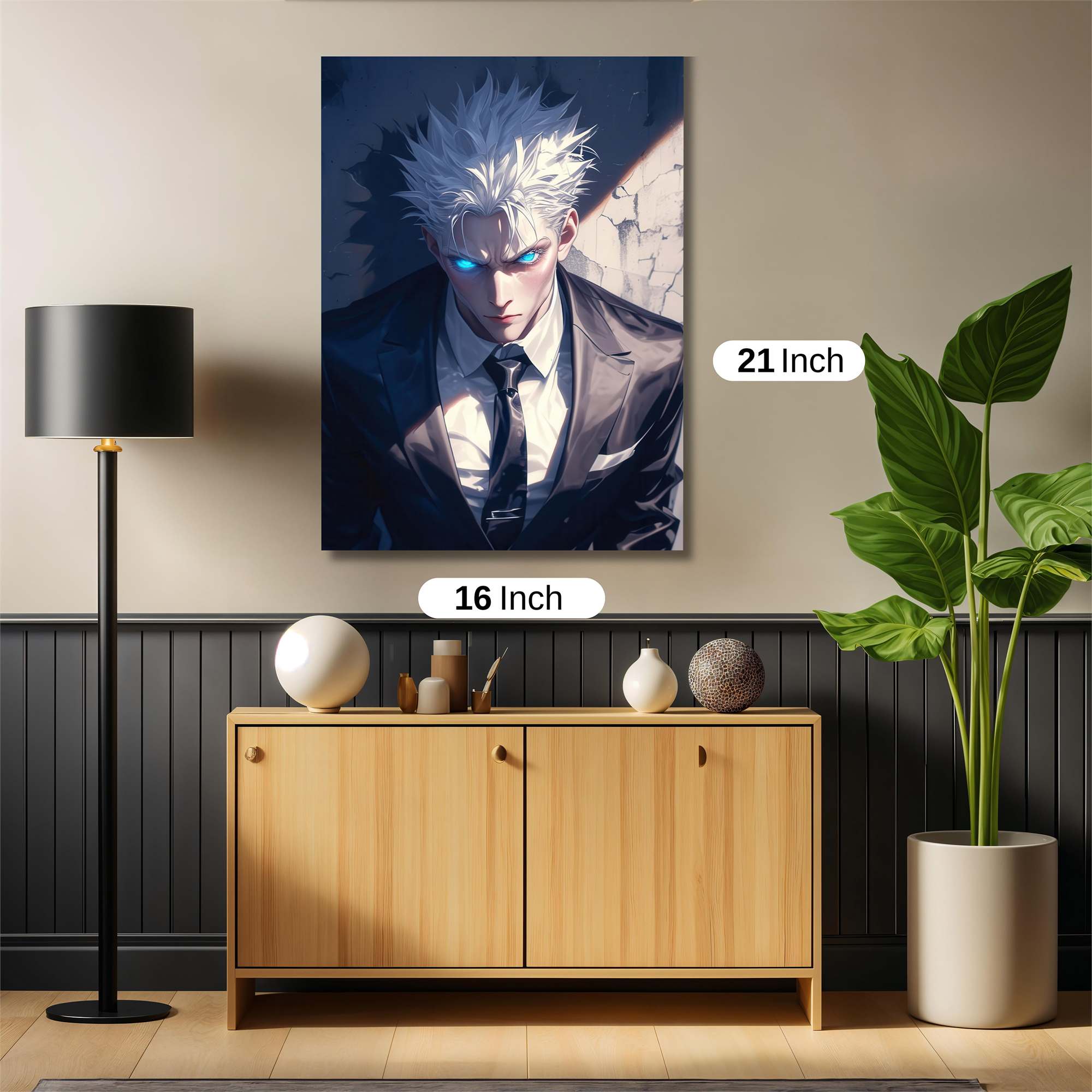 Glowing Intensity Safe Wall Magnetic / M