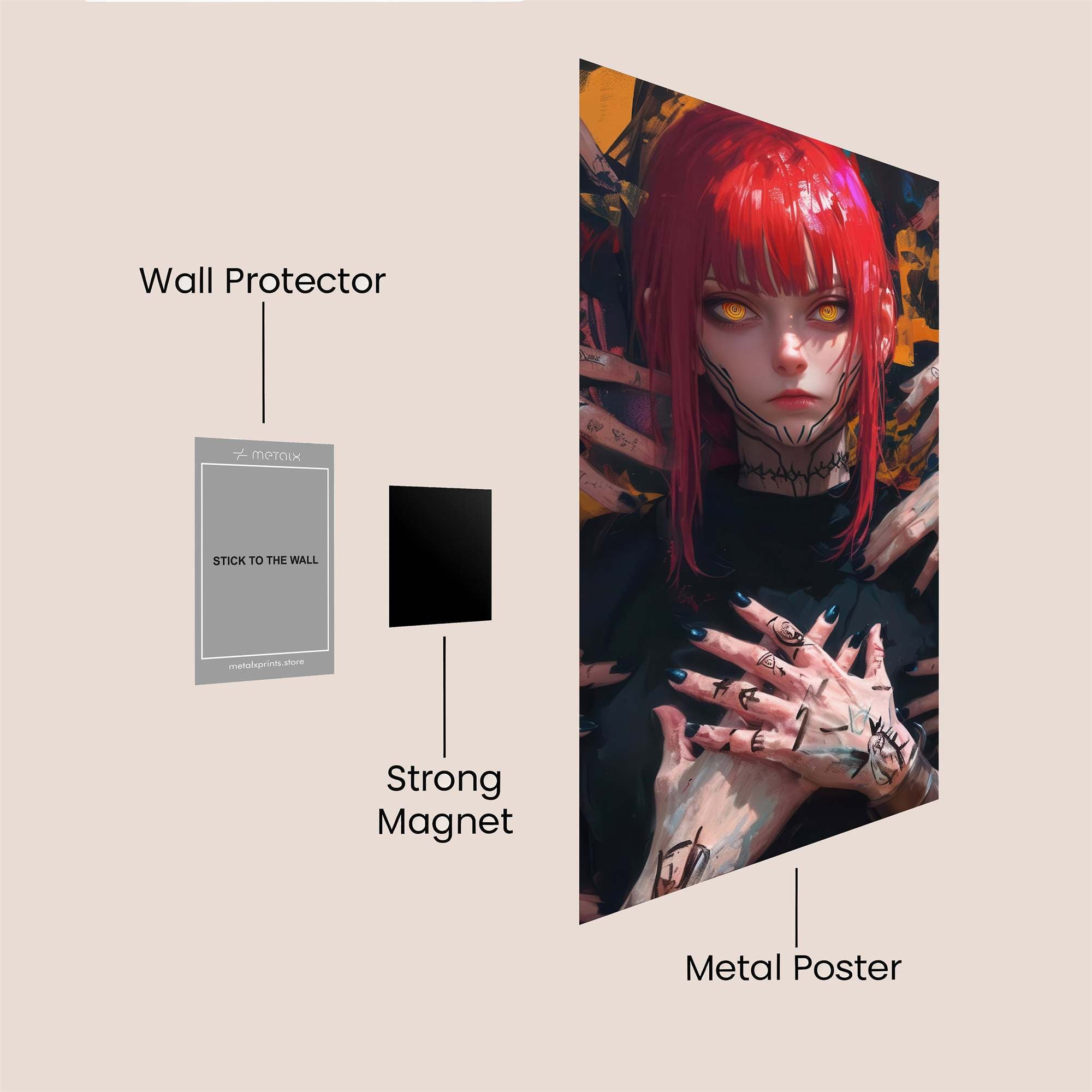 Mystic Embrace Safe Wall Magnetic / M