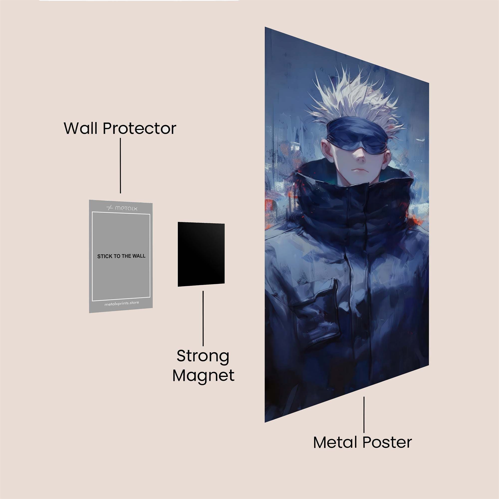 Satoru Serene Safe Wall Magnetic / M