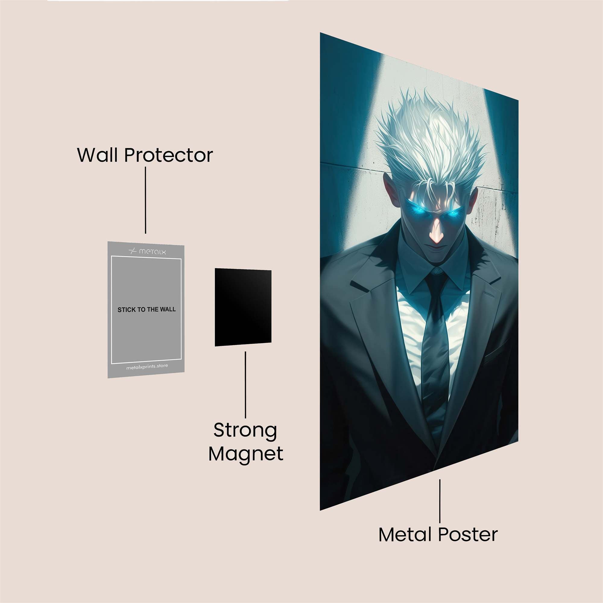 Satoru Serene Safe Wall Magnetic / M