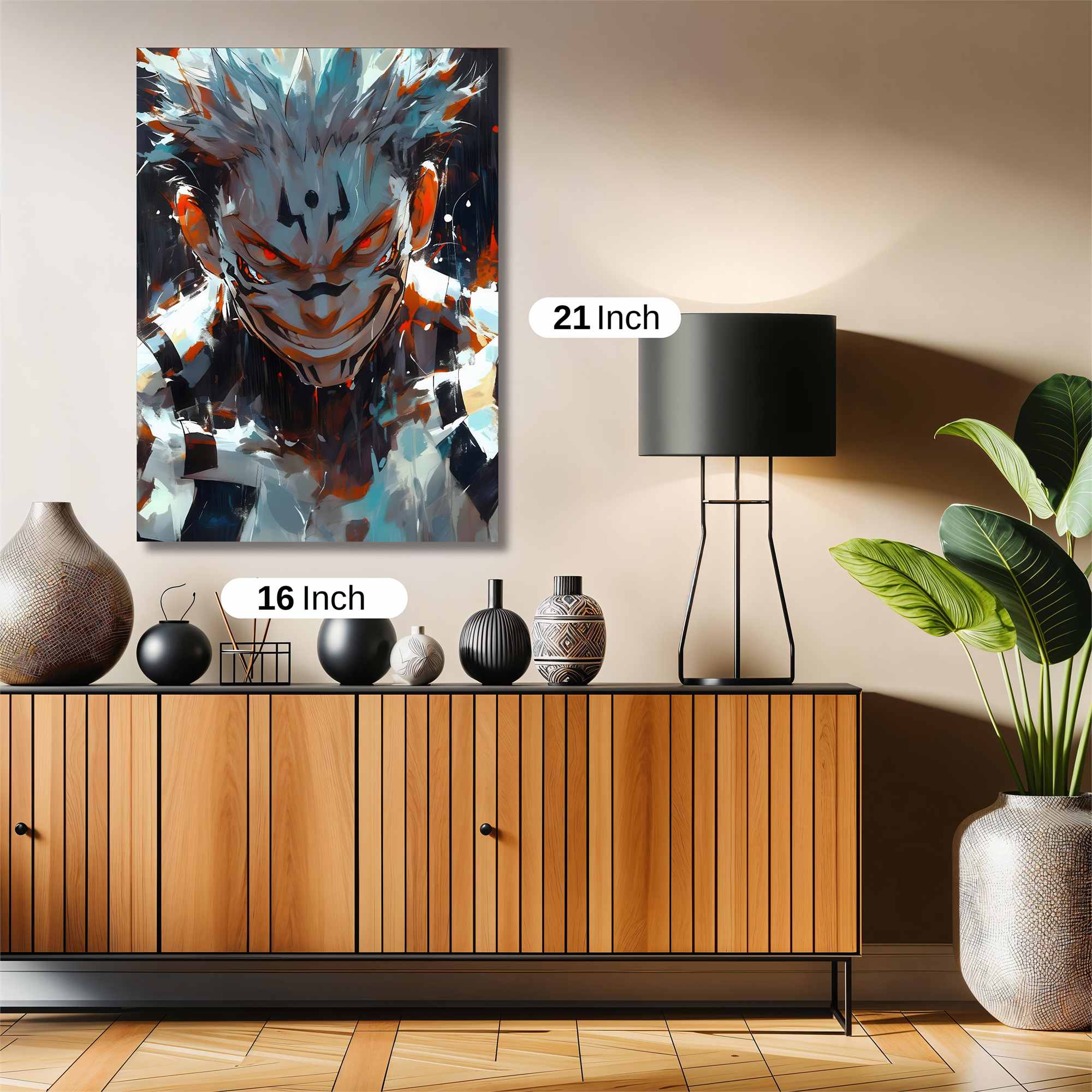 Sukuna Fierce Safe Wall Magnetic / M