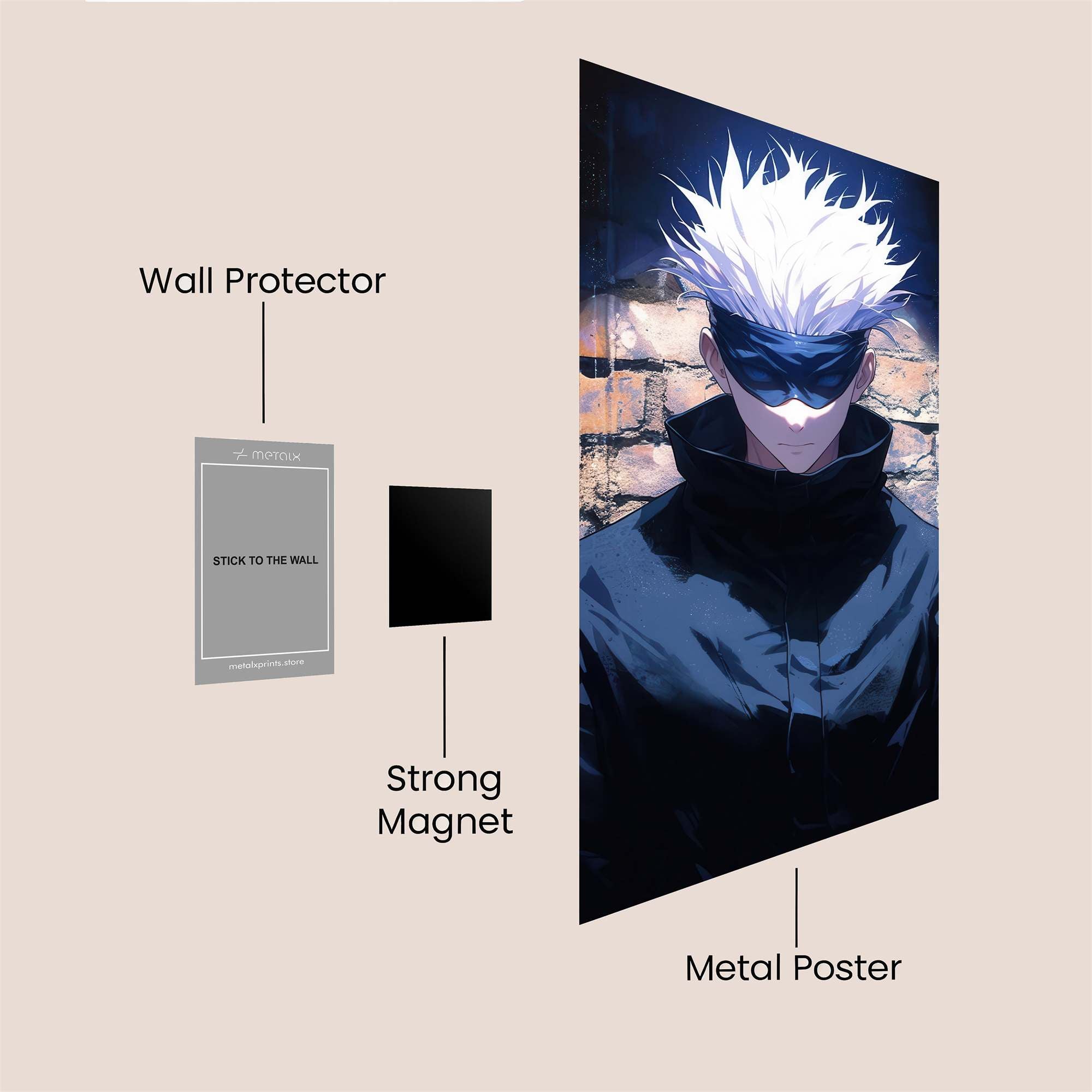 Satoru Enigmatic Safe Wall Magnetic / M