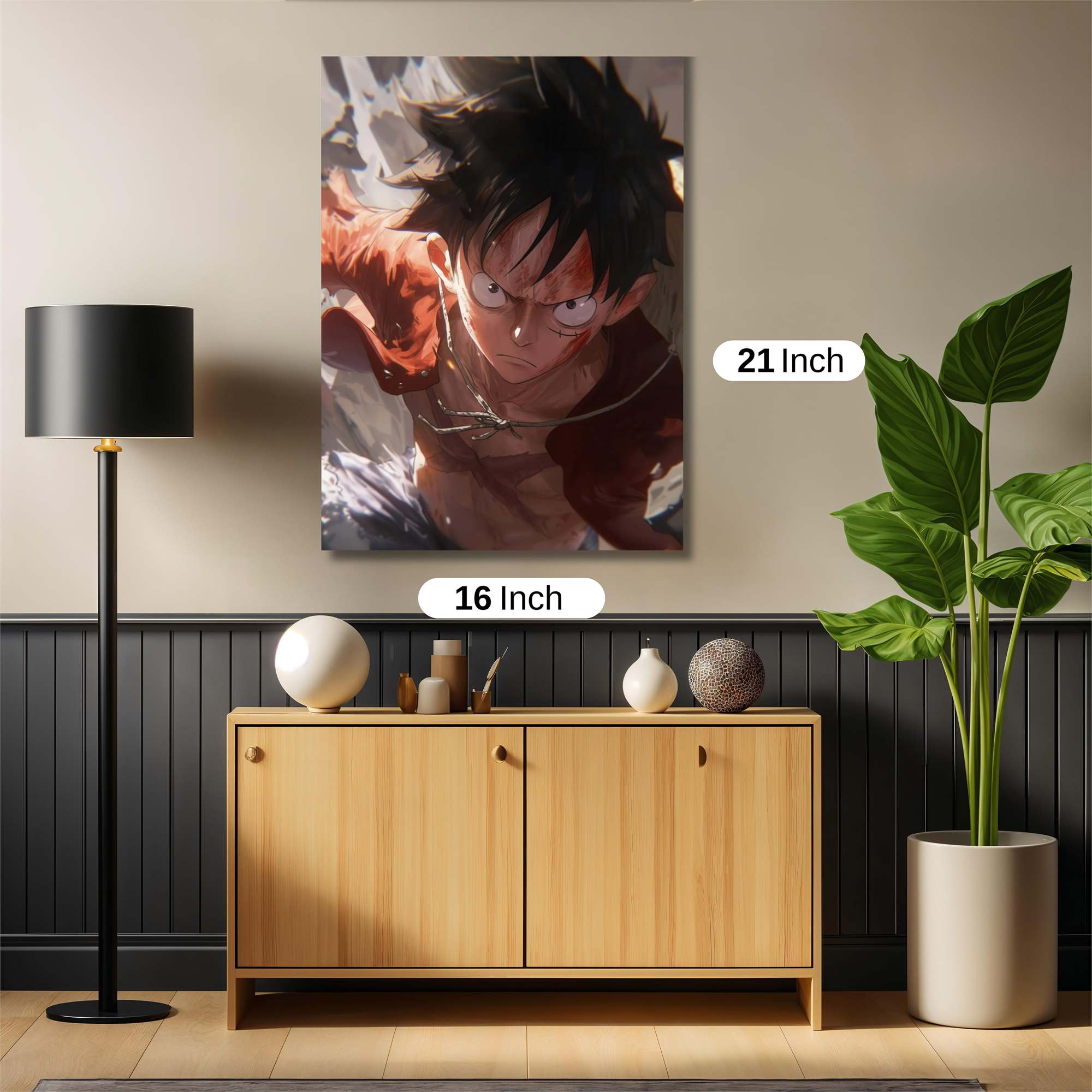 Luffy Resolute Safe Wall Magnetic / M