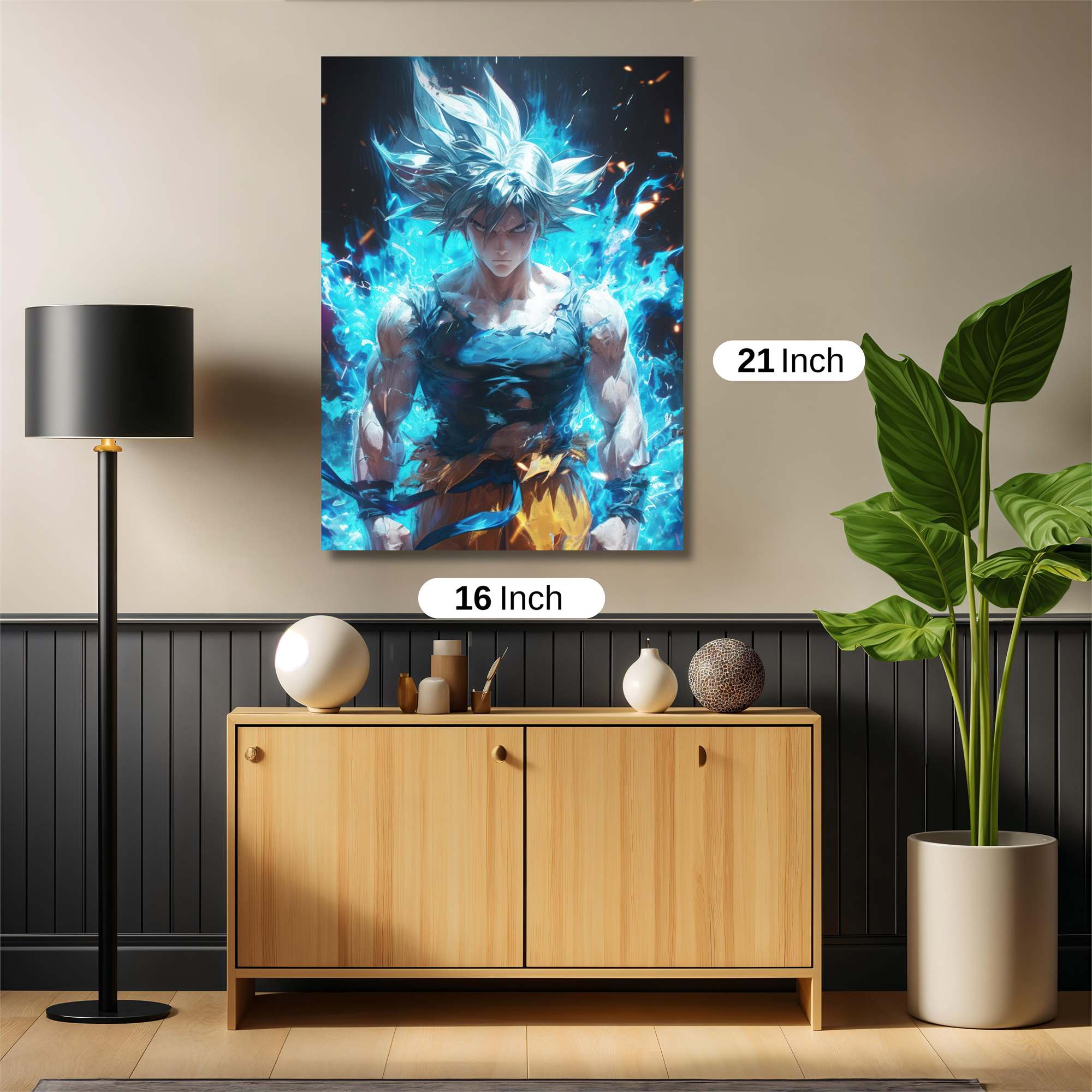 Goku Radiance Safe Wall Magnetic / M