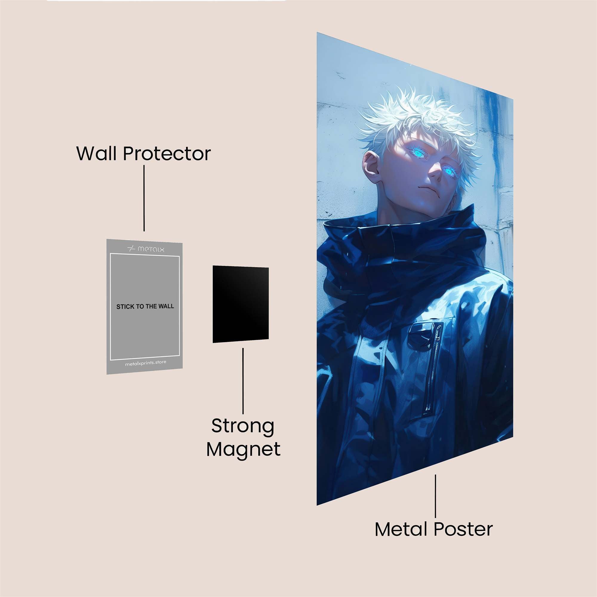 Satoru Serene Safe Wall Magnetic / M