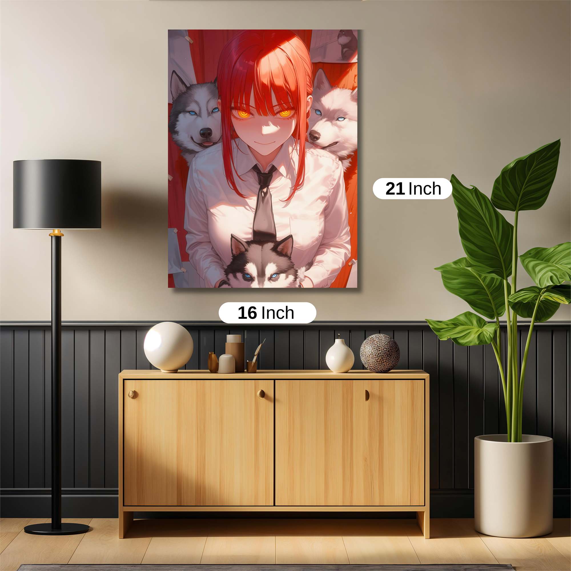 Makima Mysterious Safe Wall Magnetic / M