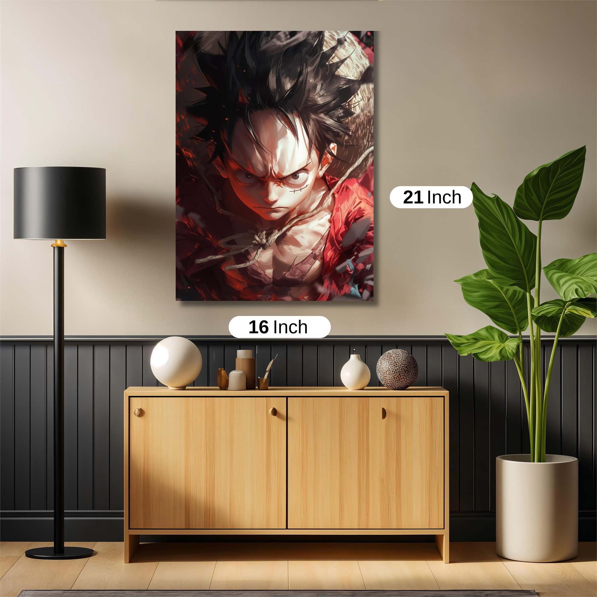 Luffy Intense Safe Wall Magnetic / M