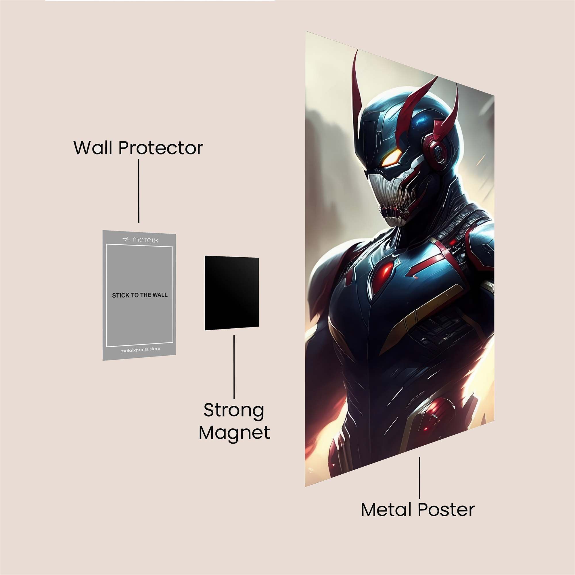 Venom Valor Safe Wall Magnetic / M