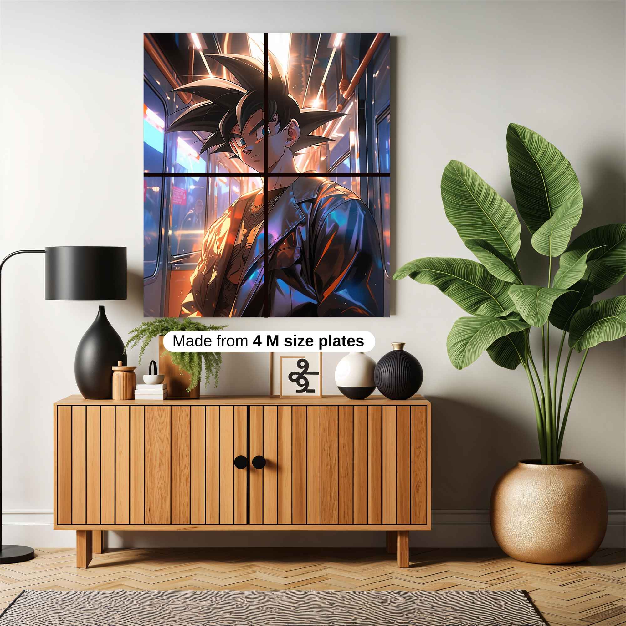 Goku Neon Safe Wall Magnetic / M