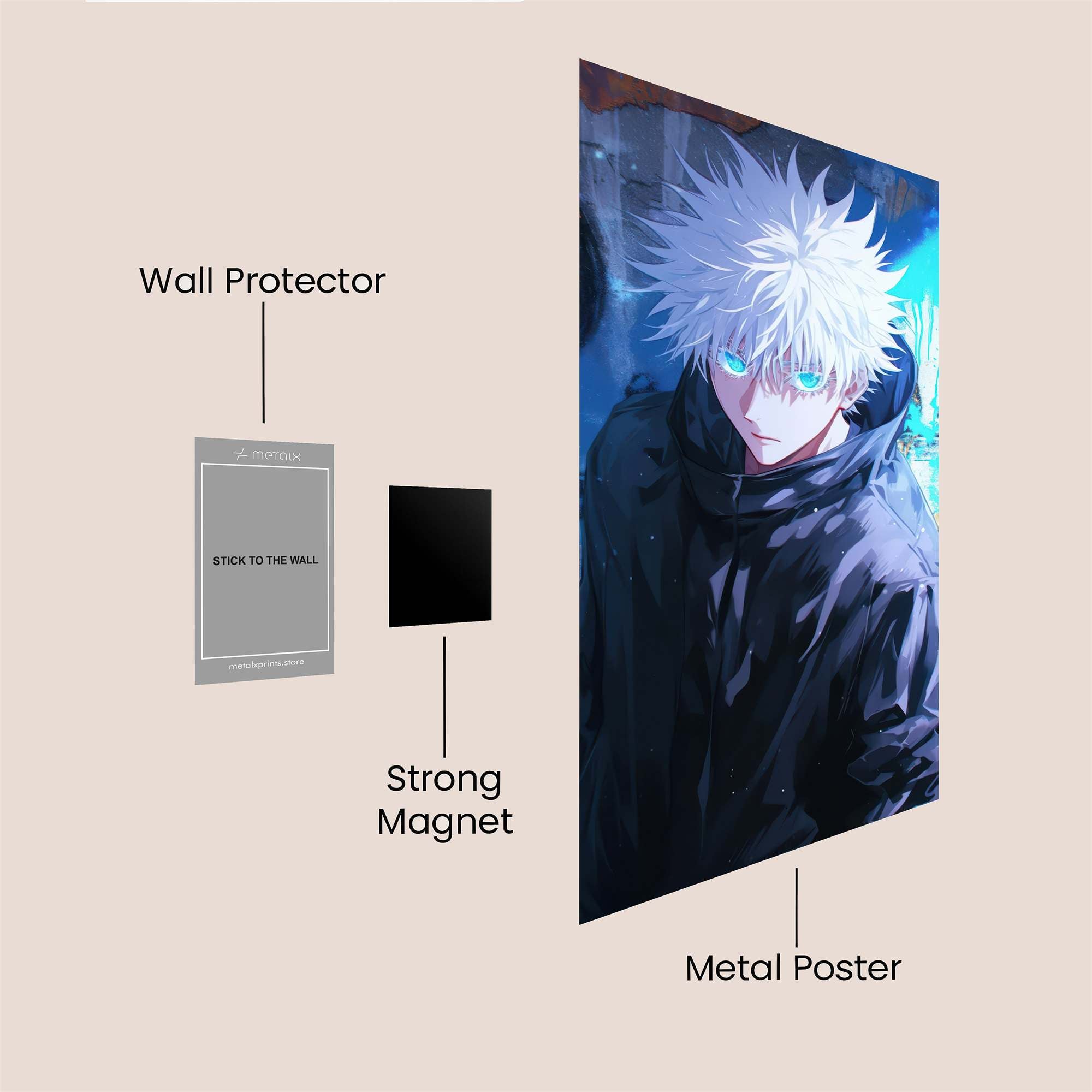 Satoru Serene Safe Wall Magnetic / M