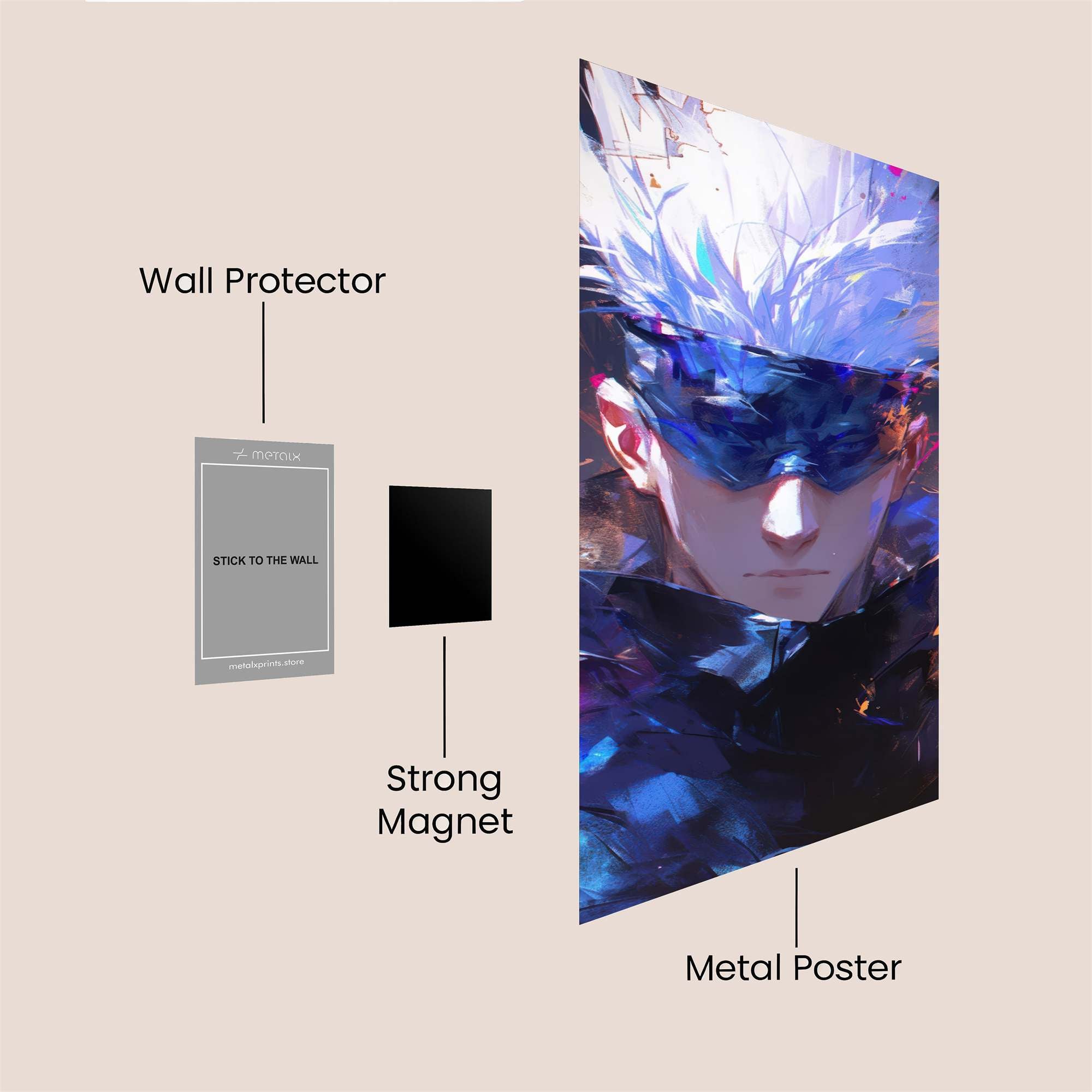 Satoru Serene Safe Wall Magnetic / M