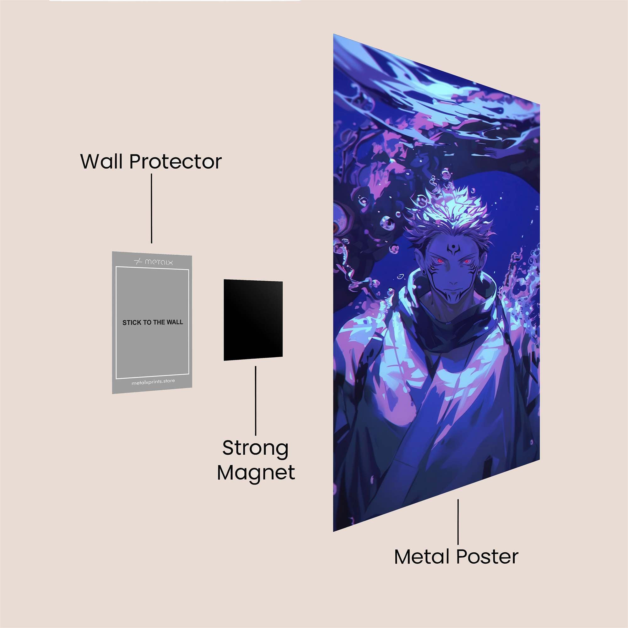 Gojo Enigmatic Safe Wall Magnetic / M