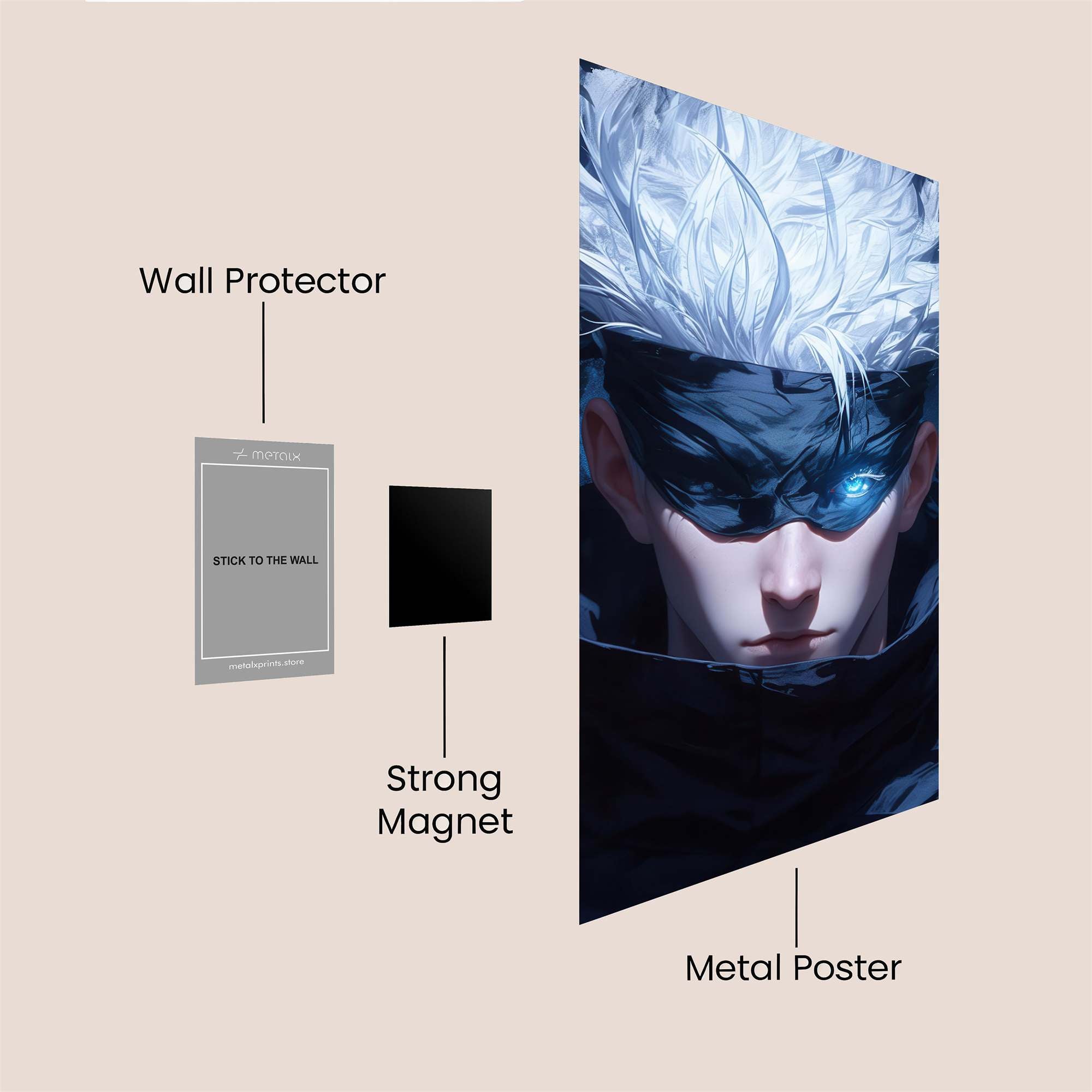 Satoru Serene Safe Wall Magnetic / M