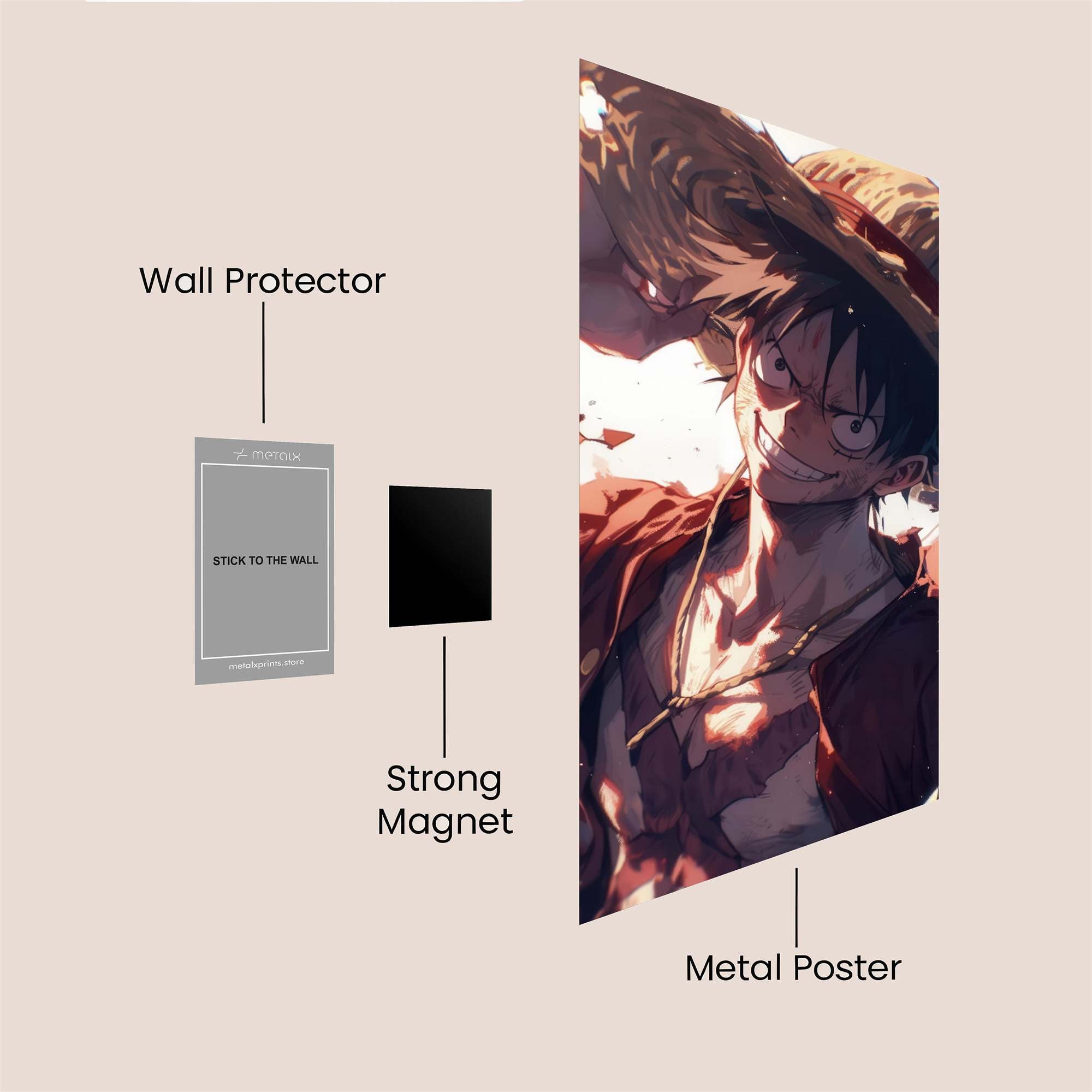 Monkey Joyful Safe Wall Magnetic / M