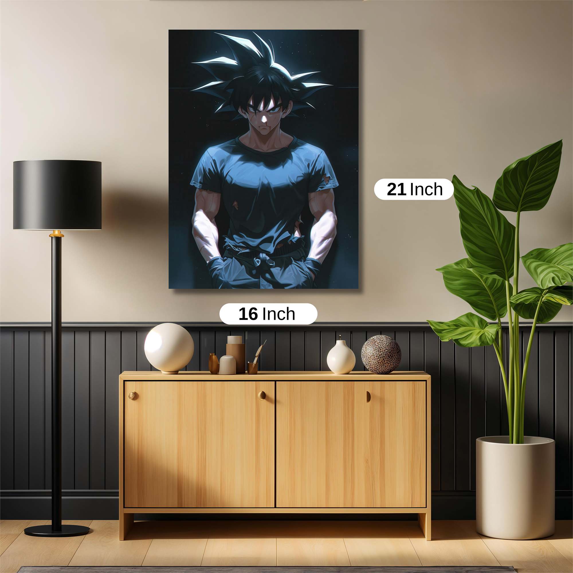 Goku Gloom Safe Wall Magnetic / M