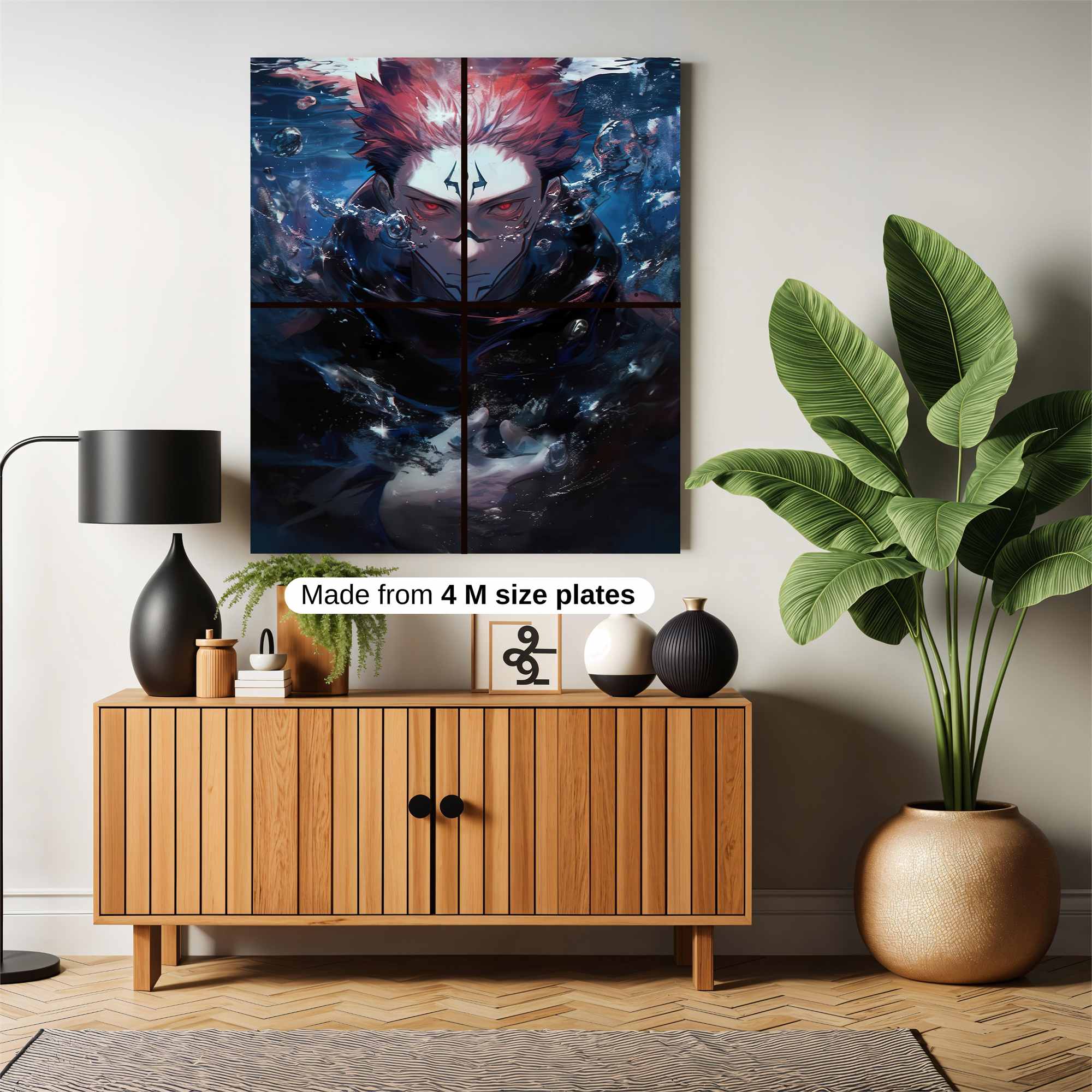 Sukuna Submerged Safe Wall Magnetic / M