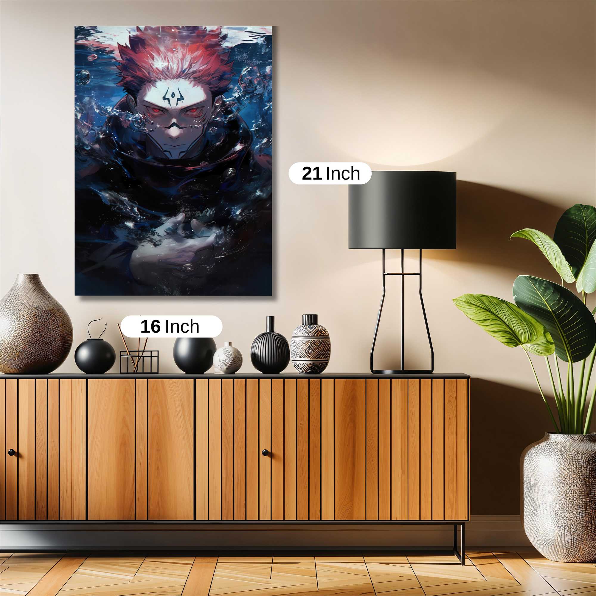 Sukuna Submerged Safe Wall Magnetic / M