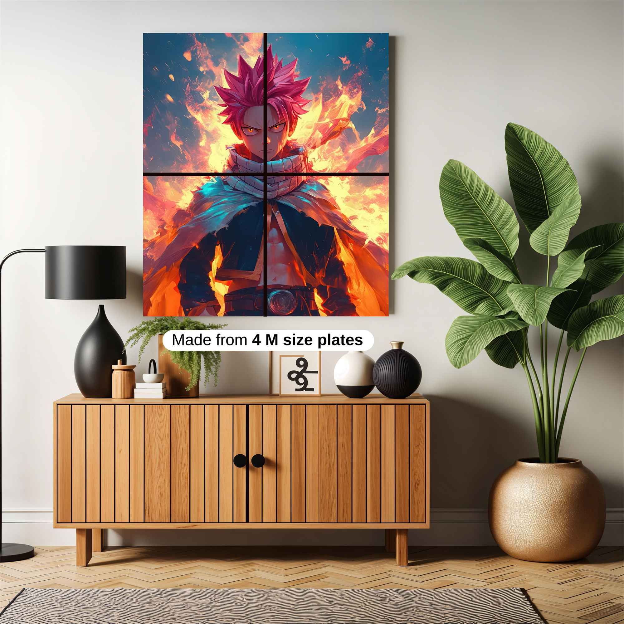 Natsu Fierce Safe Wall Magnetic / M