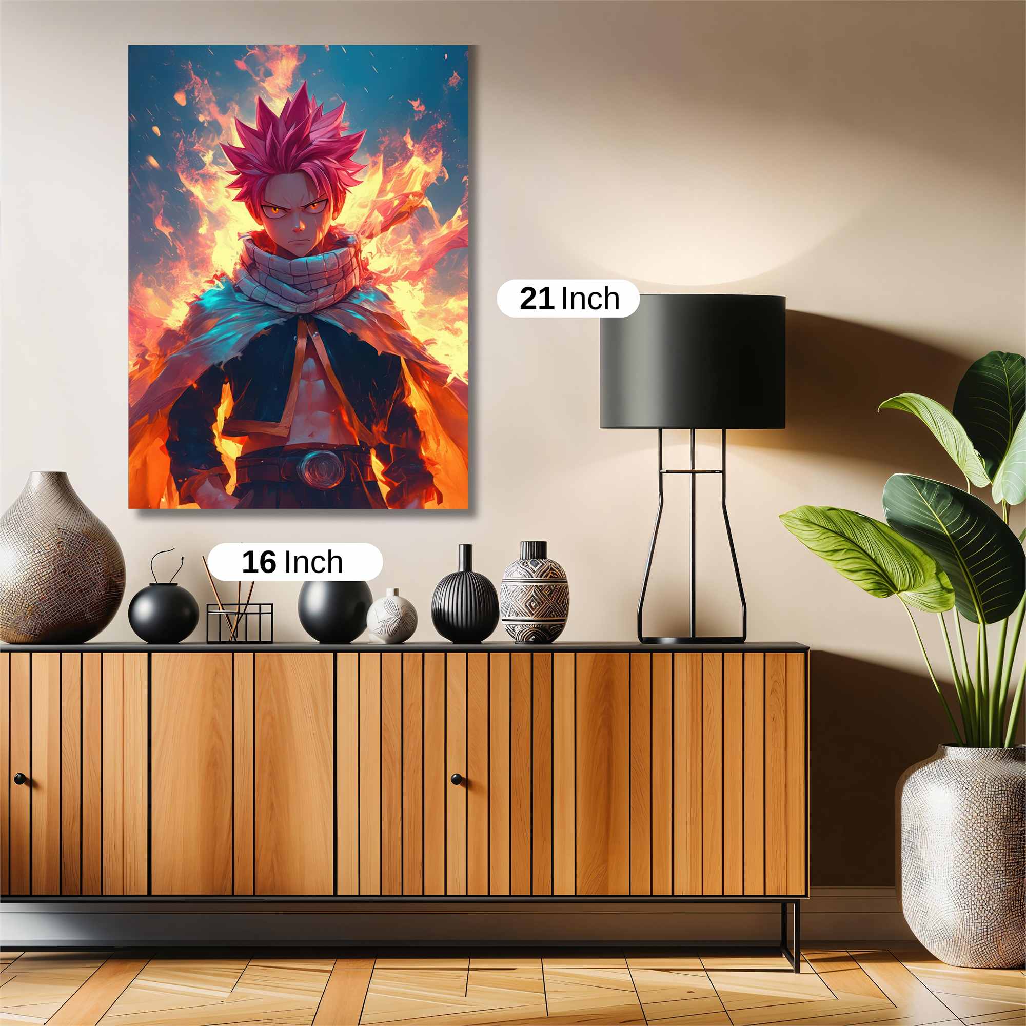 Natsu Fierce Safe Wall Magnetic / M