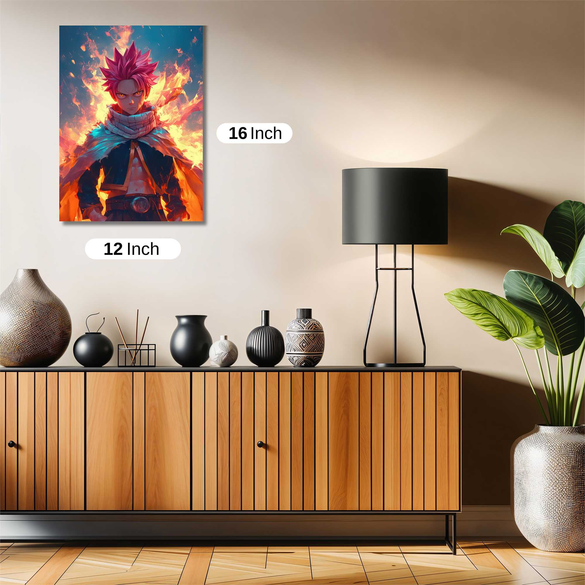 Natsu Fierce Safe Wall Magnetic / M