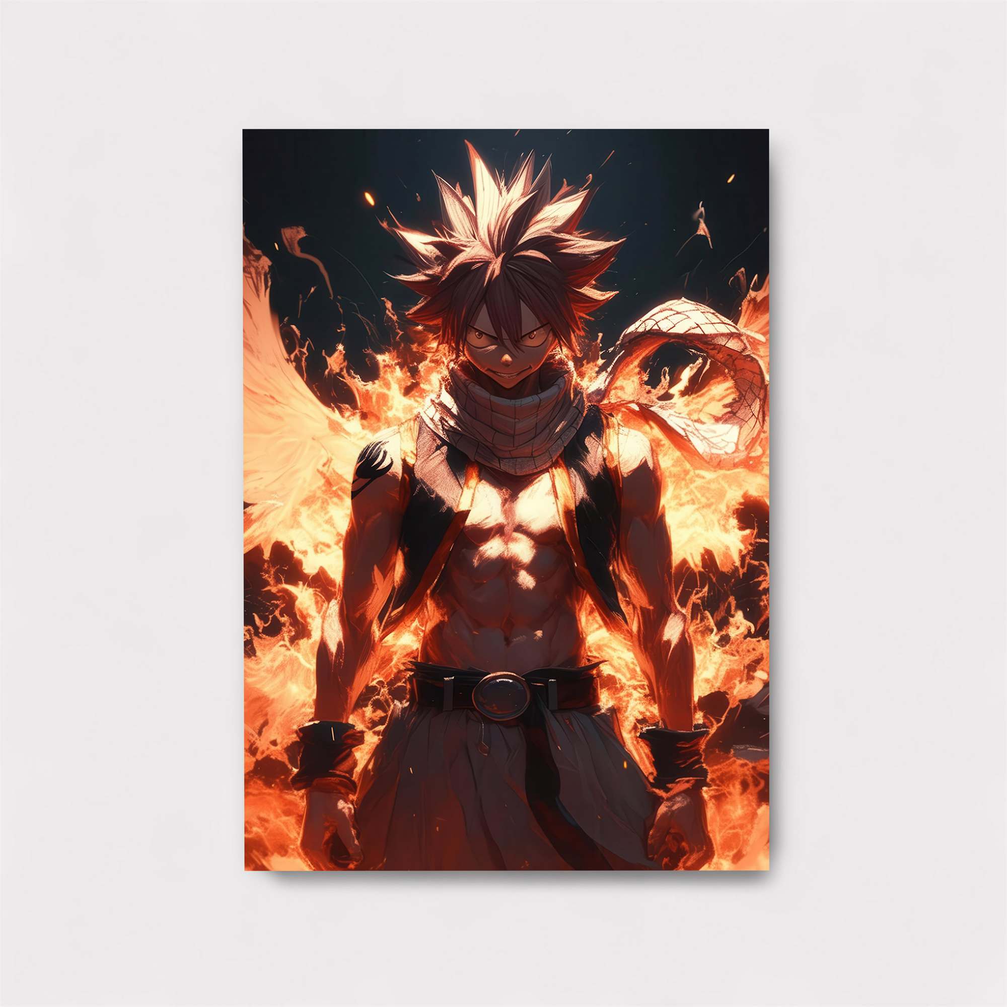 Natsu Fiery Safe Wall Magnetic / M