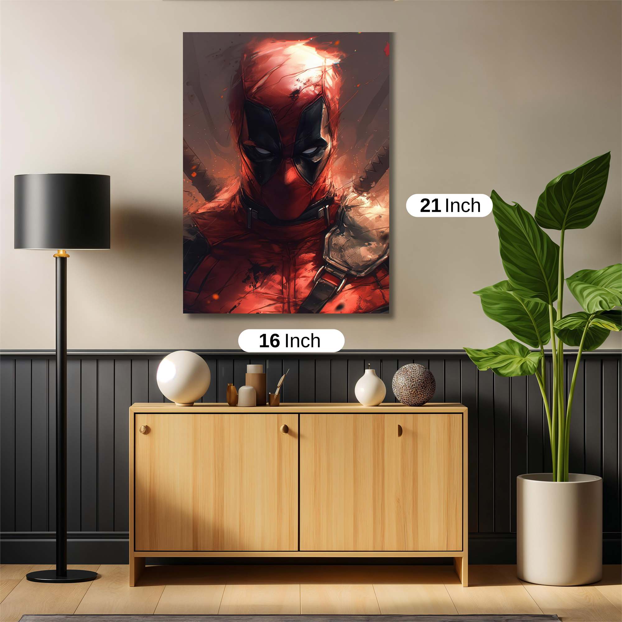 Deadpool Intense Safe Wall Magnetic / M