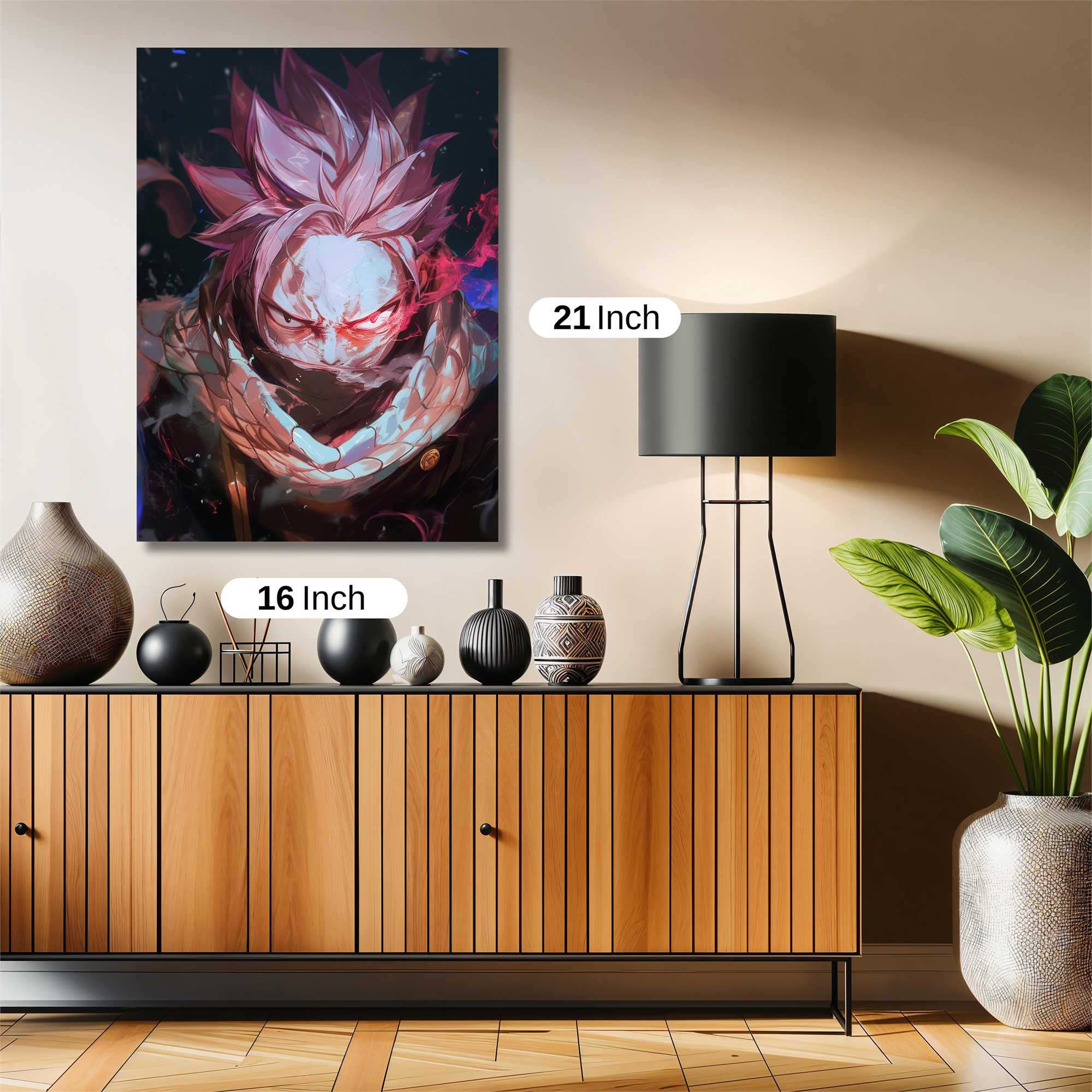 Natsu Wrathful Safe Wall Magnetic / M