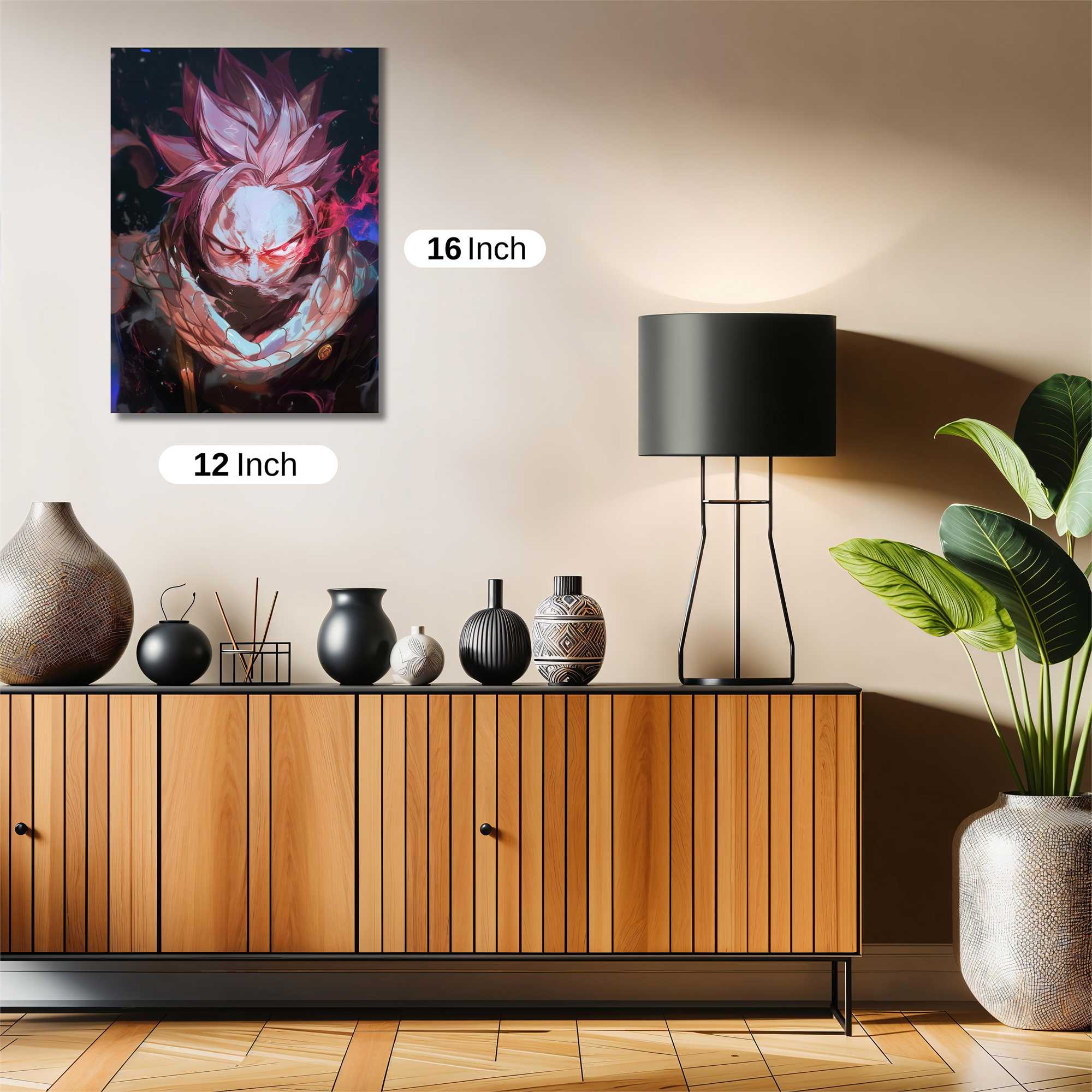 Natsu Wrathful Safe Wall Magnetic / M