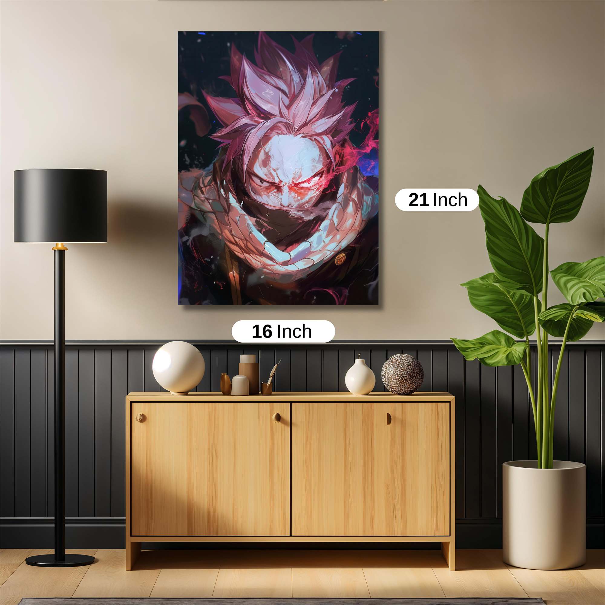 Natsu Wrathful Safe Wall Magnetic / M