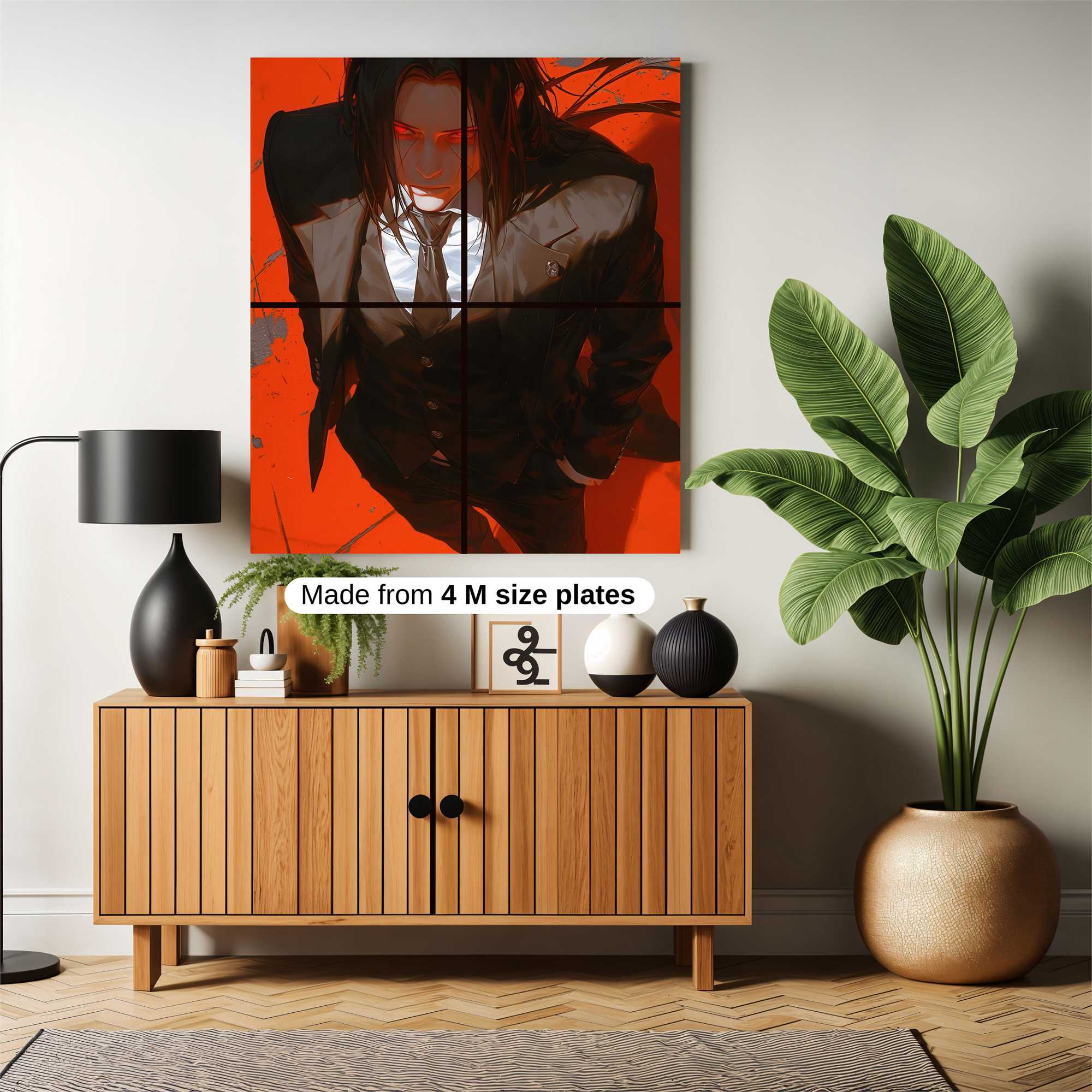 Glowing Menace Safe Wall Magnetic / M