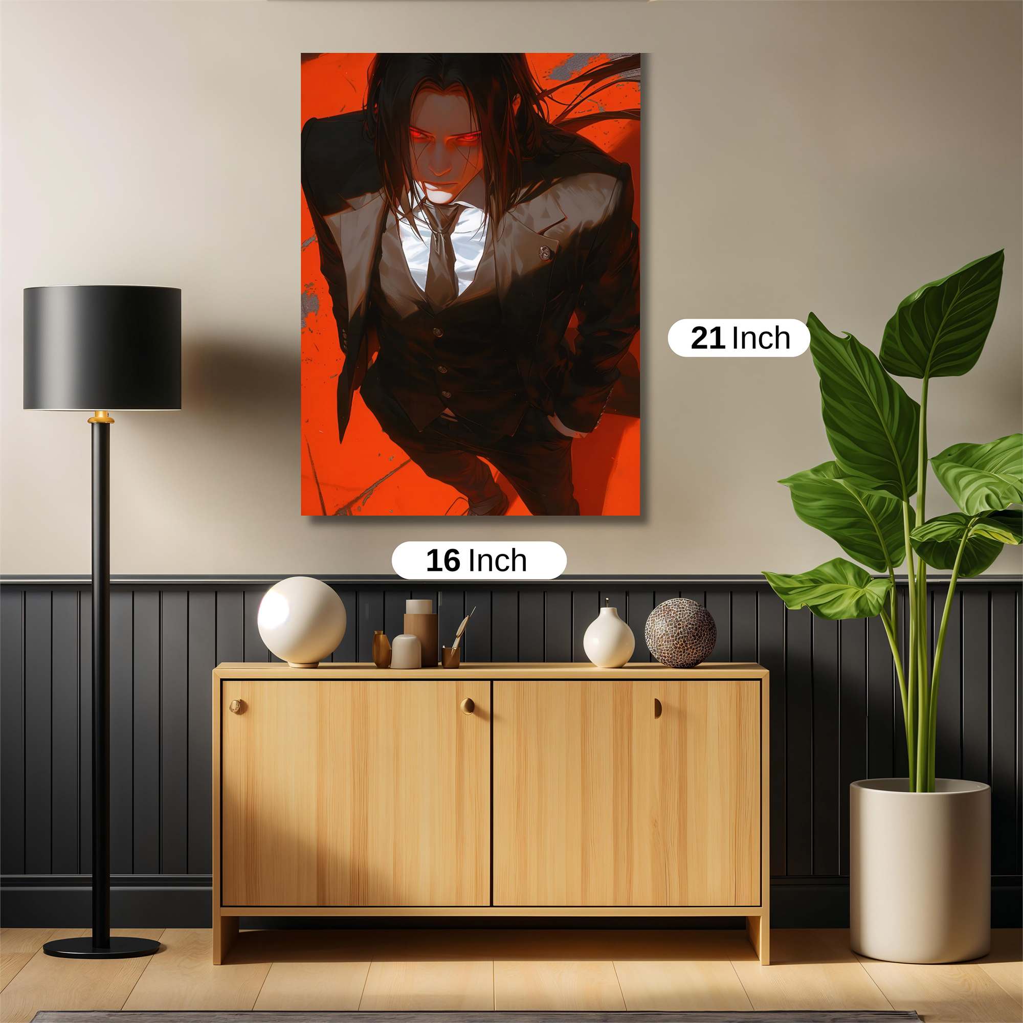 Glowing Menace Safe Wall Magnetic / M