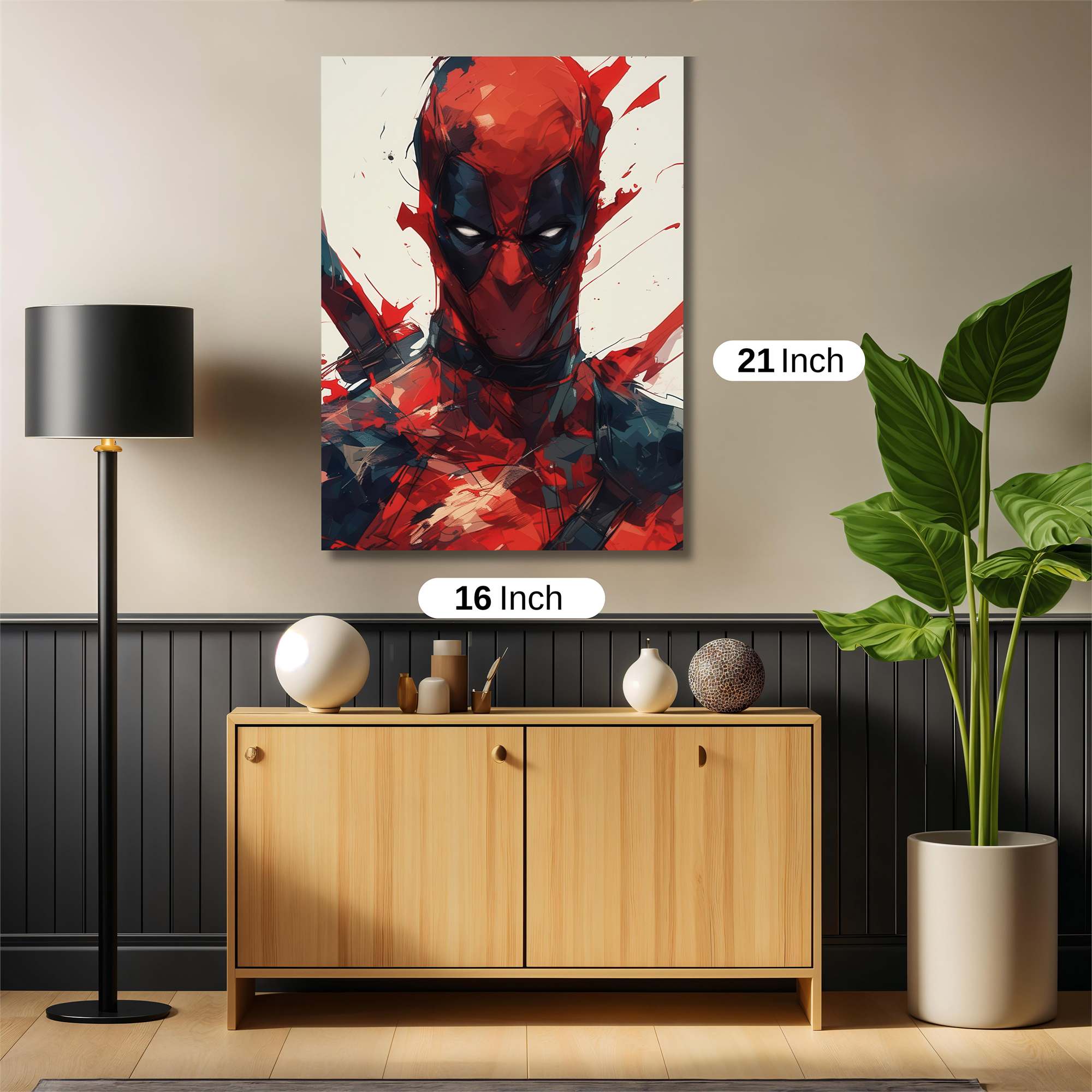 Deadpool Intense Safe Wall Magnetic / M