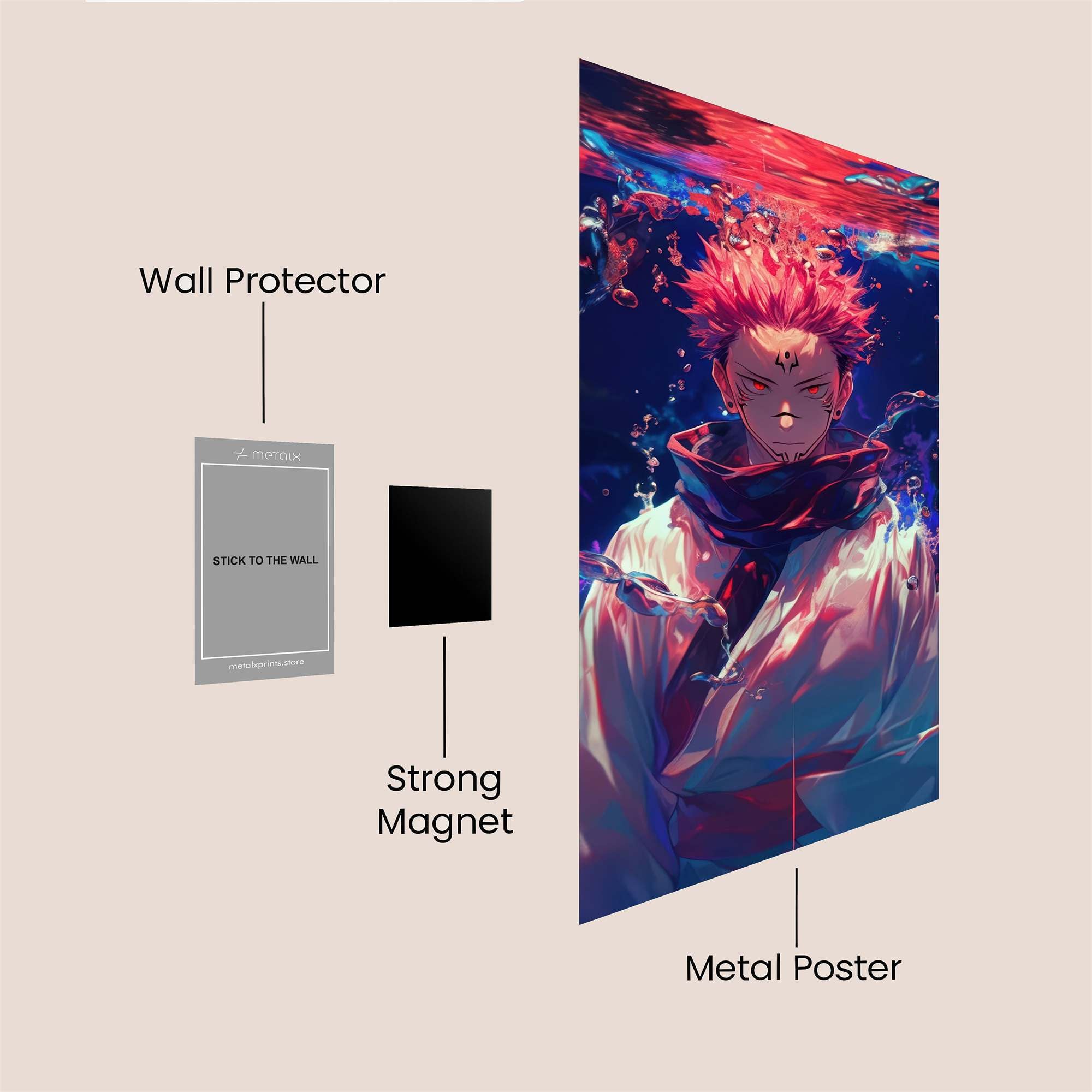 Yuji Serene Safe Wall Magnetic / M