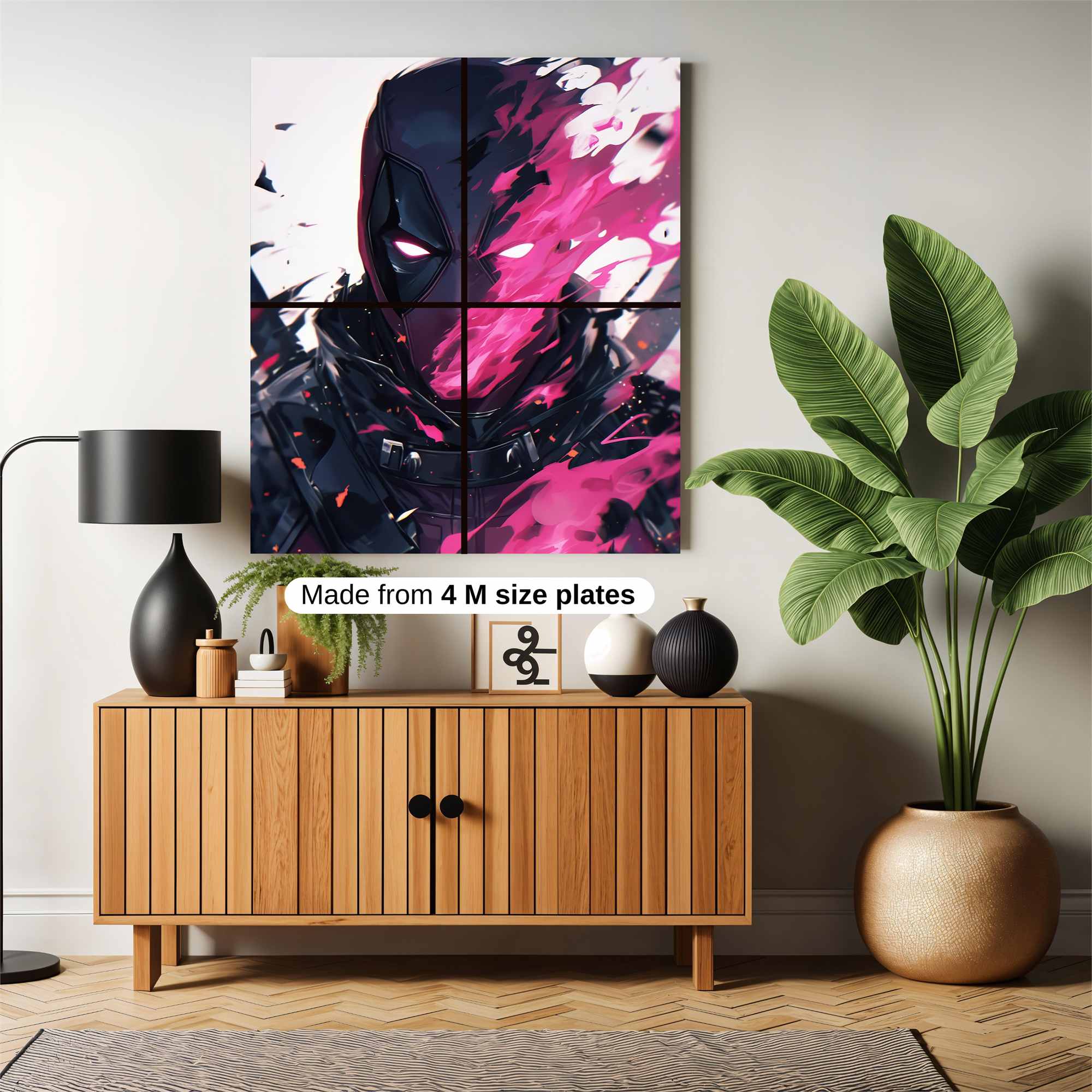 Deadpool Rage Safe Wall Magnetic / M