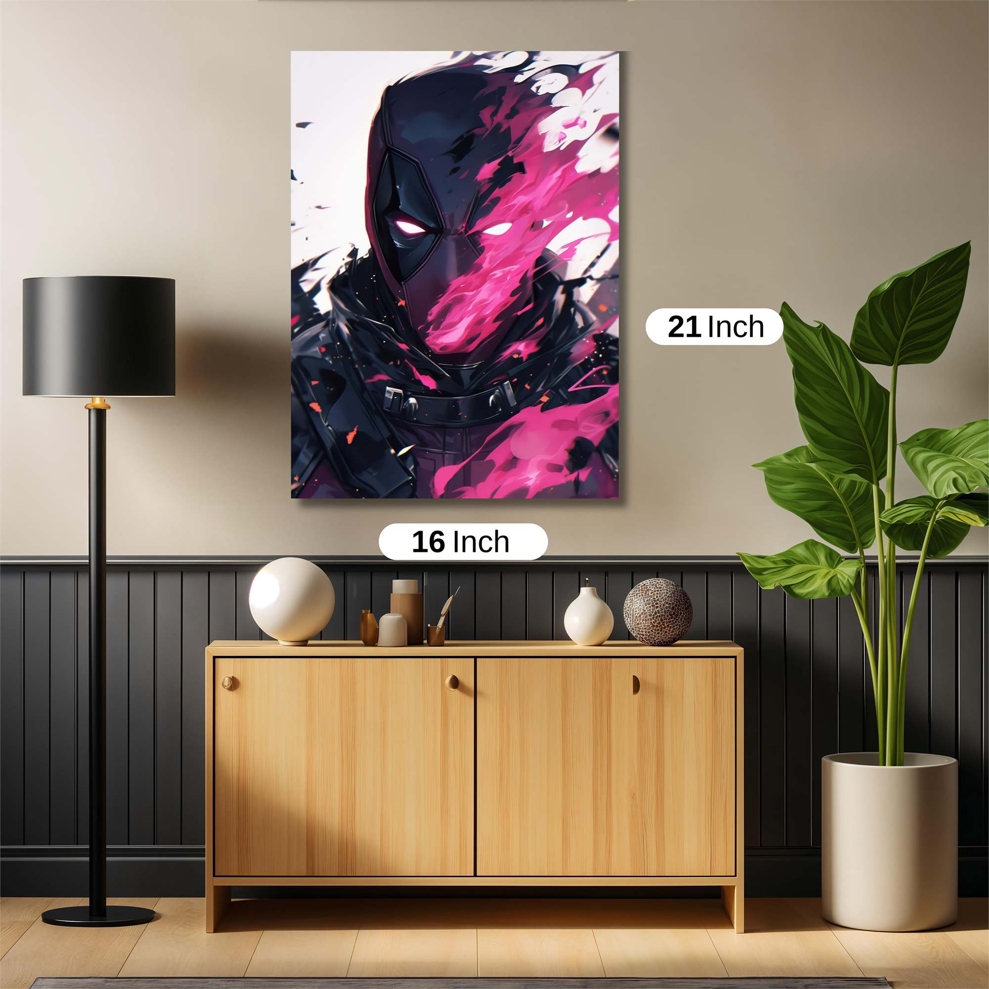 Deadpool Rage Safe Wall Magnetic / M