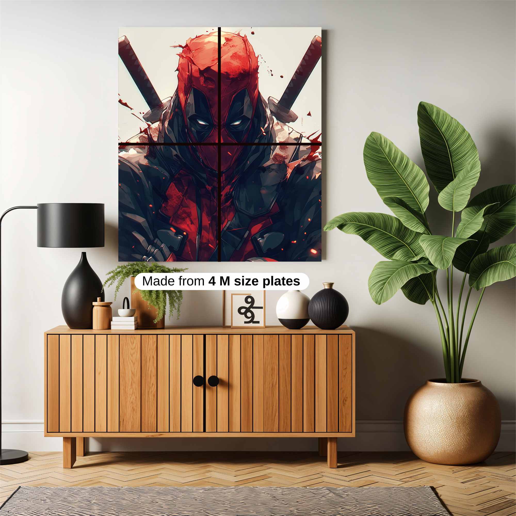 Deadpool Menace Safe Wall Magnetic / M