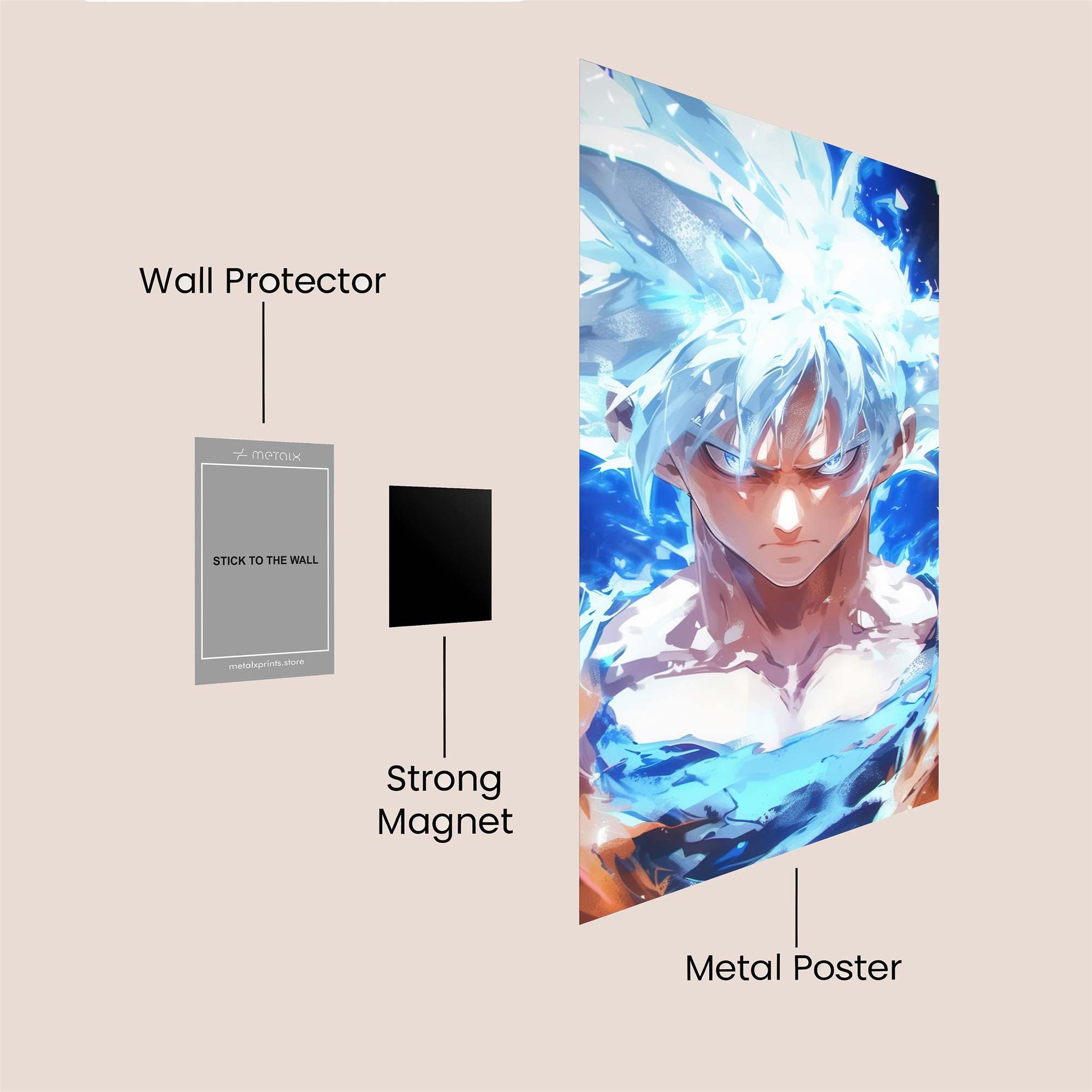 Goku Radiant Safe Wall Magnetic / M