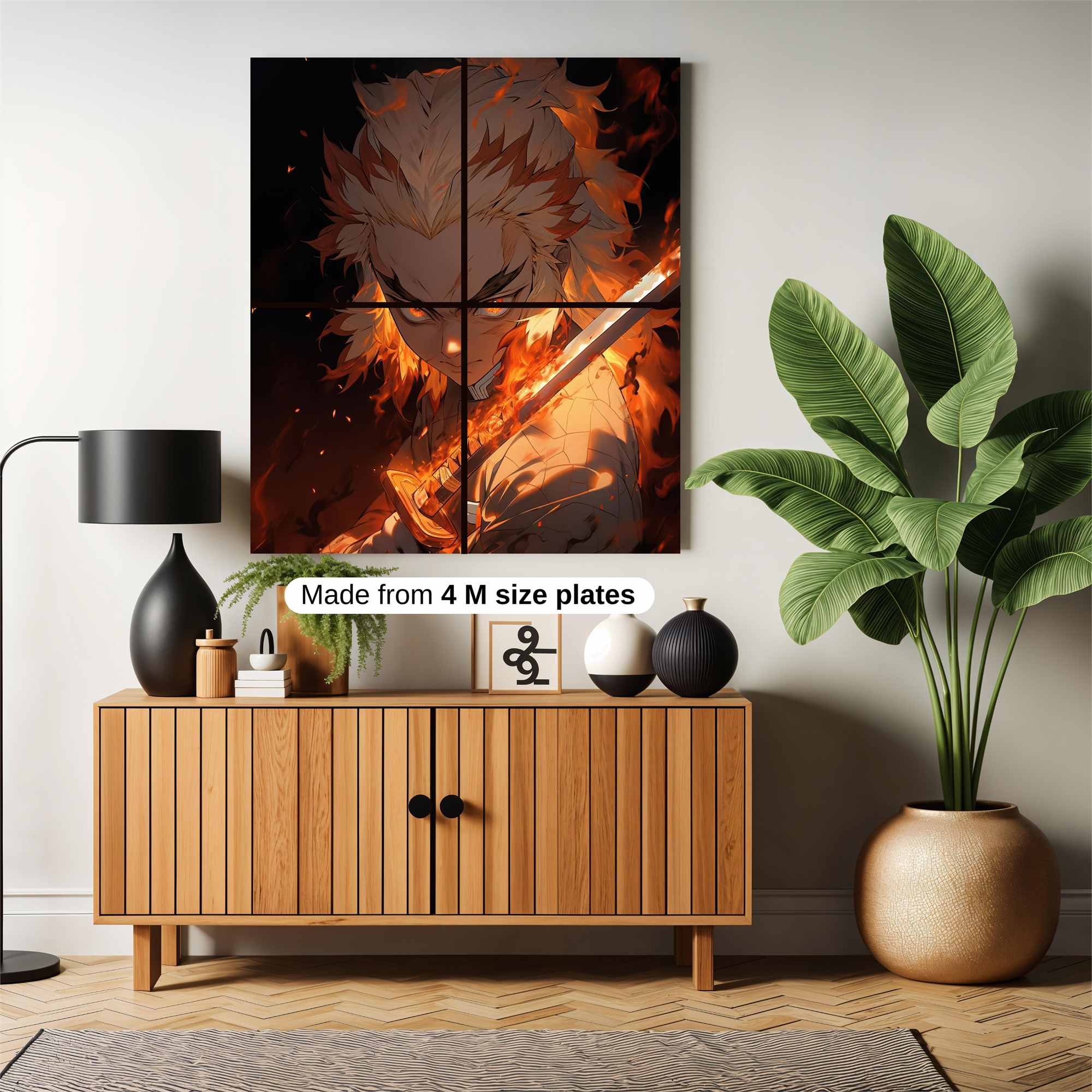 Rengoku Blaze Safe Wall Magnetic / M