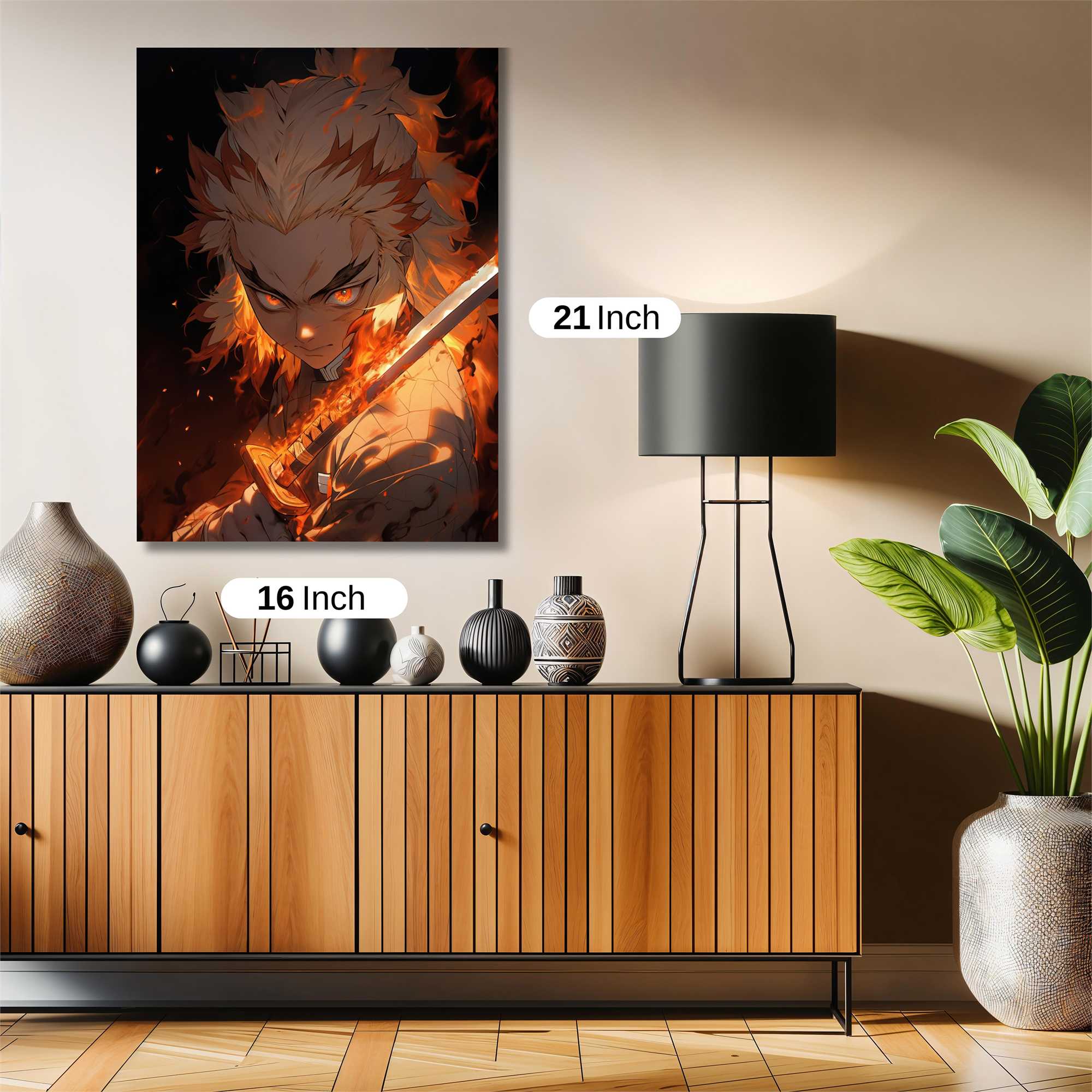 Rengoku Blaze Safe Wall Magnetic / M