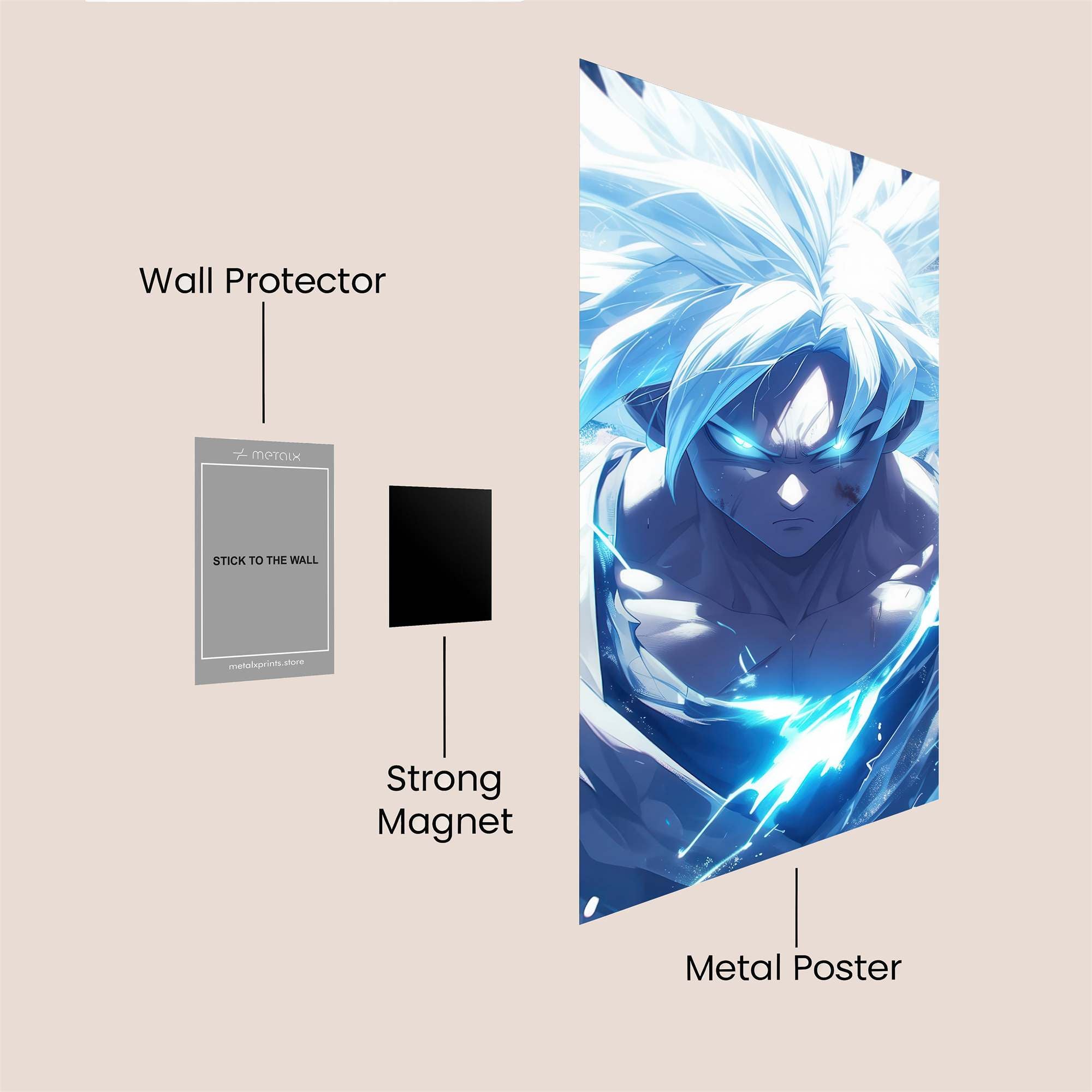 Goku Radiant Safe Wall Magnetic / M