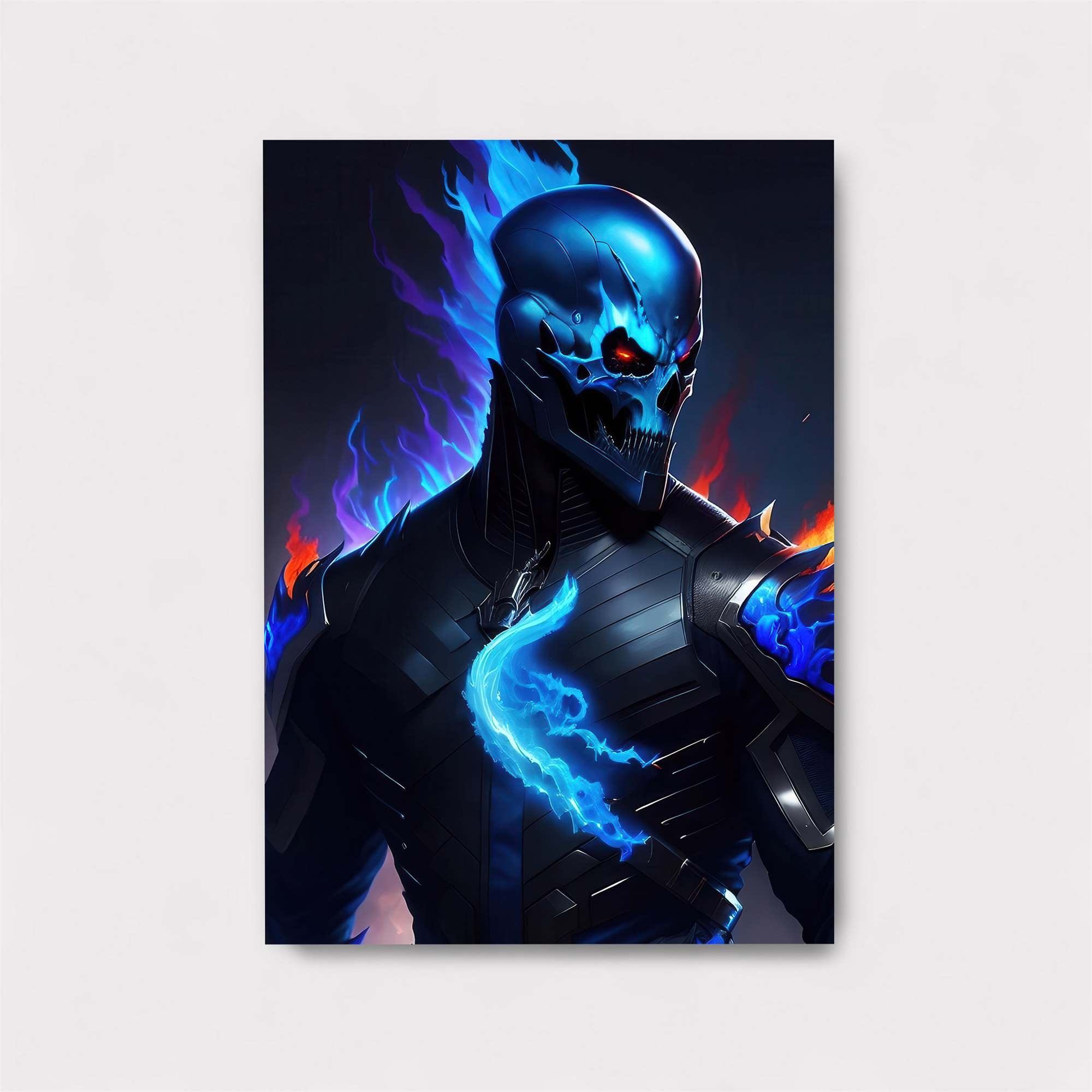 Ghostly Blaze Safe Wall Magnetic / M
