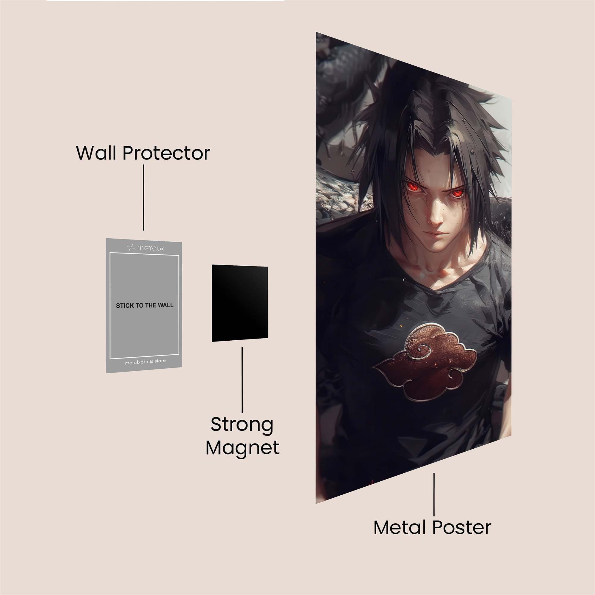 Sasuke Intense Safe Wall Magnetic / M